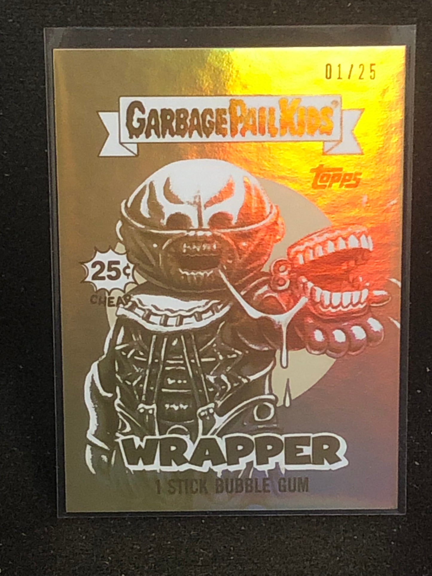 2025 Garbage Pail Kids Oh The Horrorible Online (Wave 1) U-PICK Gold Wrapper Singles /25