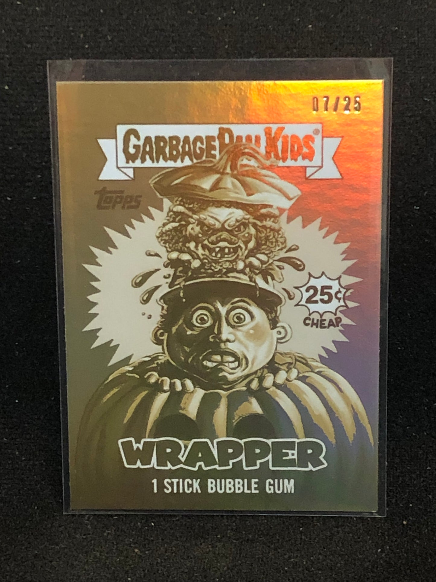2025 Garbage Pail Kids Oh The Horrorible Online (Wave 1 - Wave 6) U-PICK Gold Wrapper Singles /25