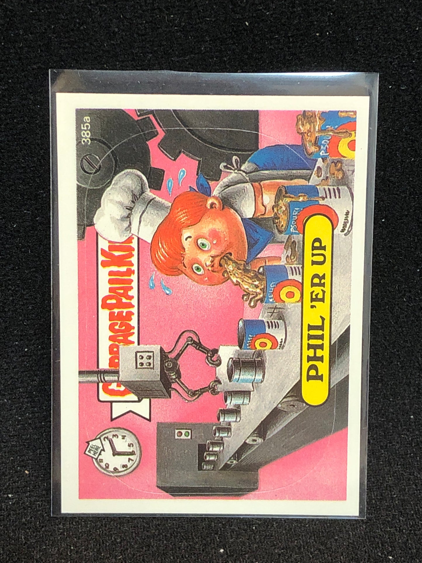 Garbage Pail Kids Original Series 10 (os10) 385a Phil Er Up