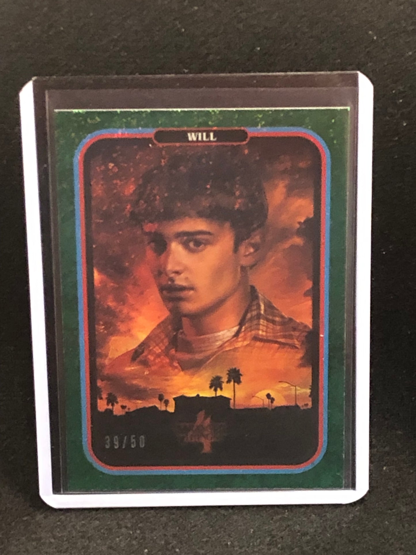 2022 Stranger Things Season 4 Butcher Billy Artist Series Green Rainbow Singles