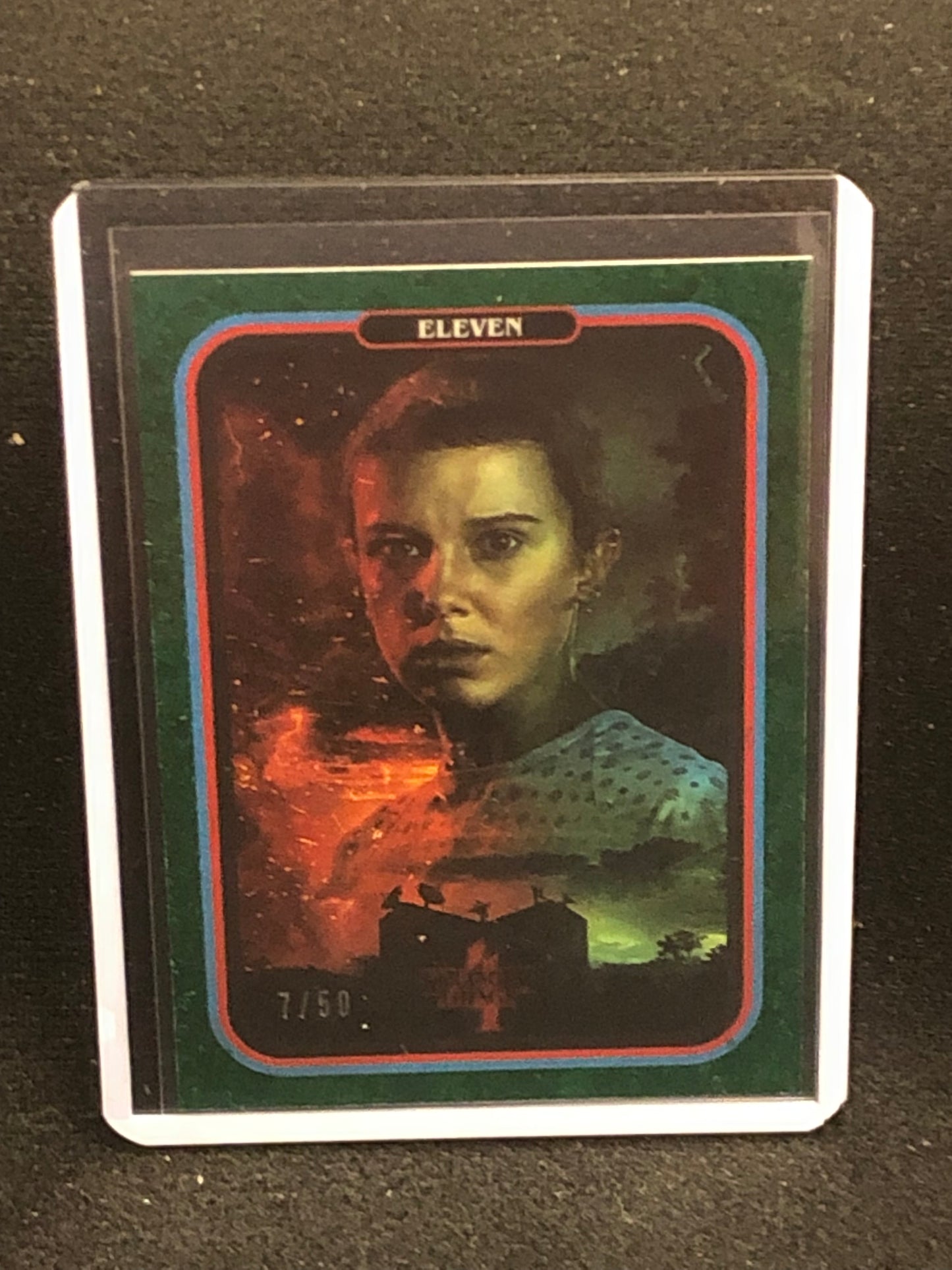 2022 Stranger Things Season 4 Butcher Billy Artist Series Green Rainbow Singles