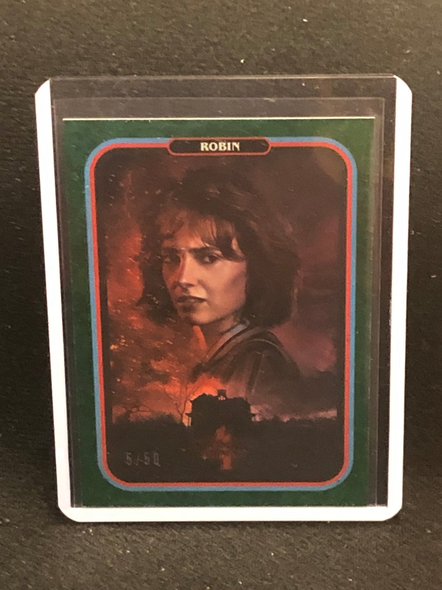2022 Stranger Things Season 4 Butcher Billy Artist Series Green Rainbow Singles
