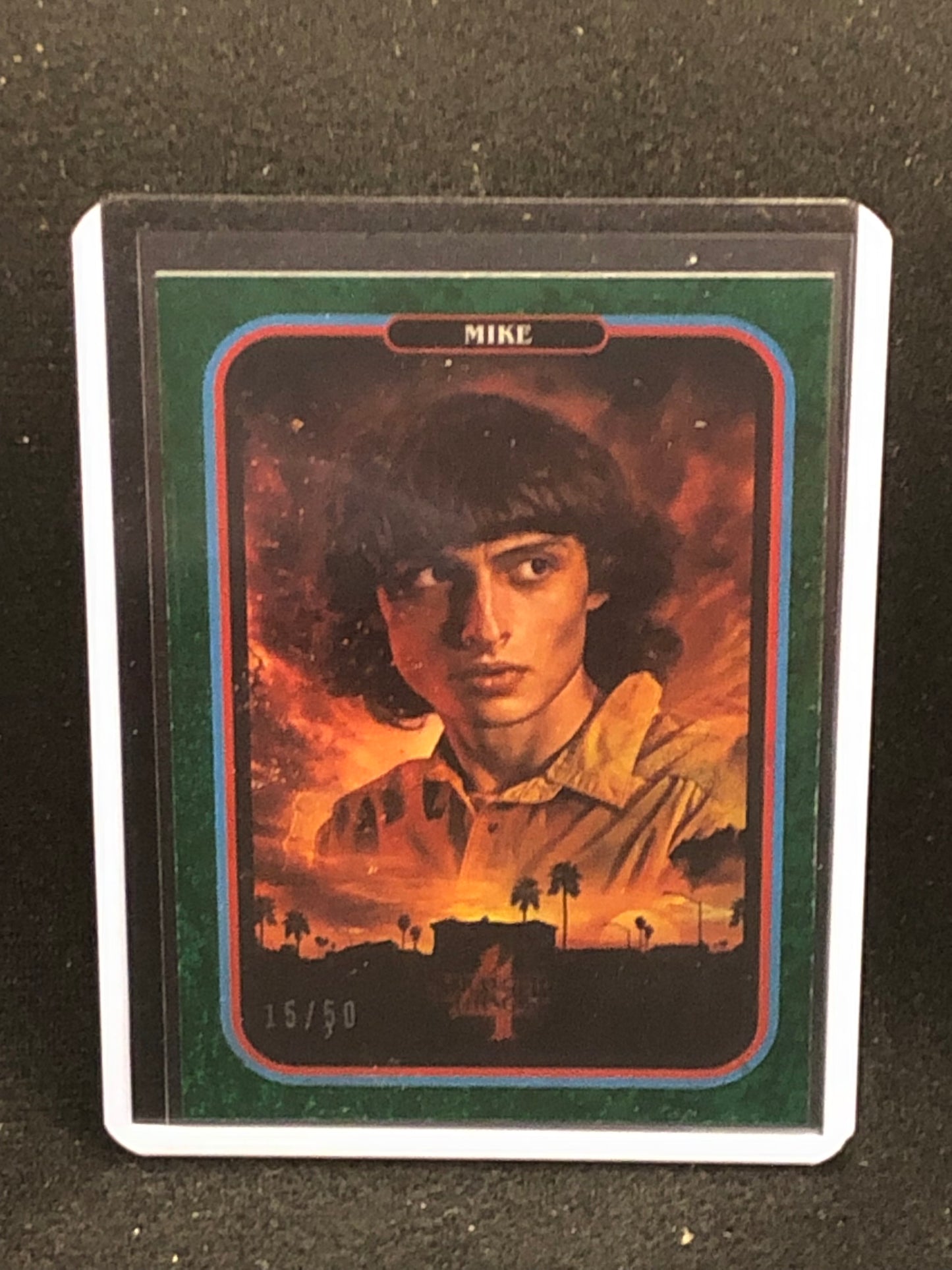 2022 Stranger Things Season 4 Butcher Billy Artist Series Green Rainbow Singles