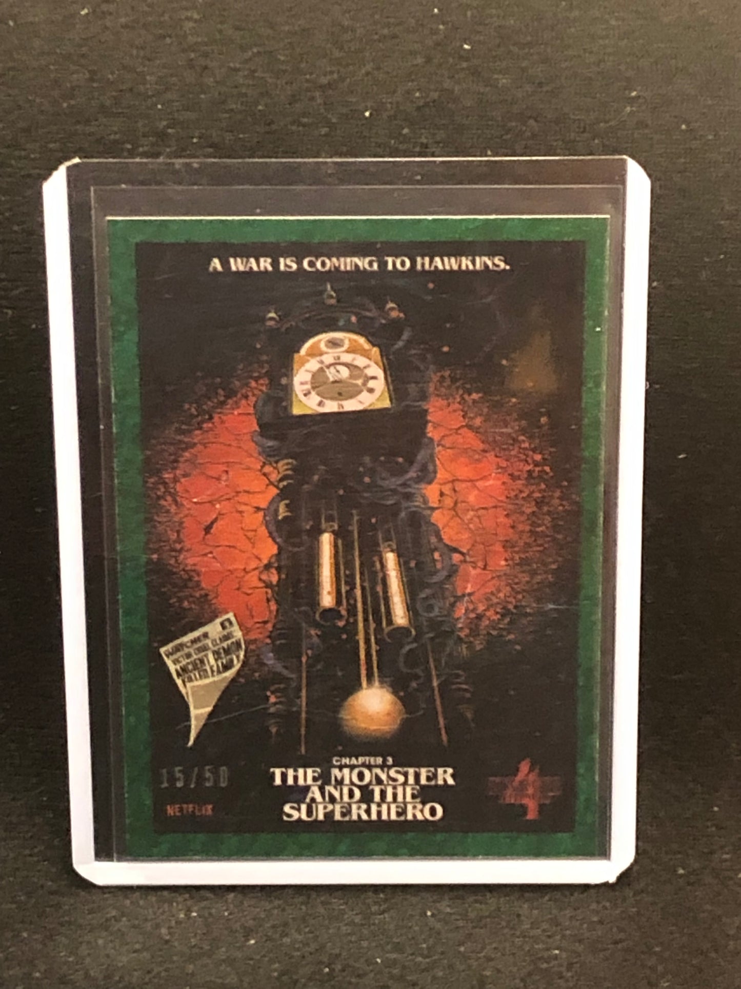 2022 Stranger Things Season 4 Butcher Billy Artist Series Green Rainbow Singles