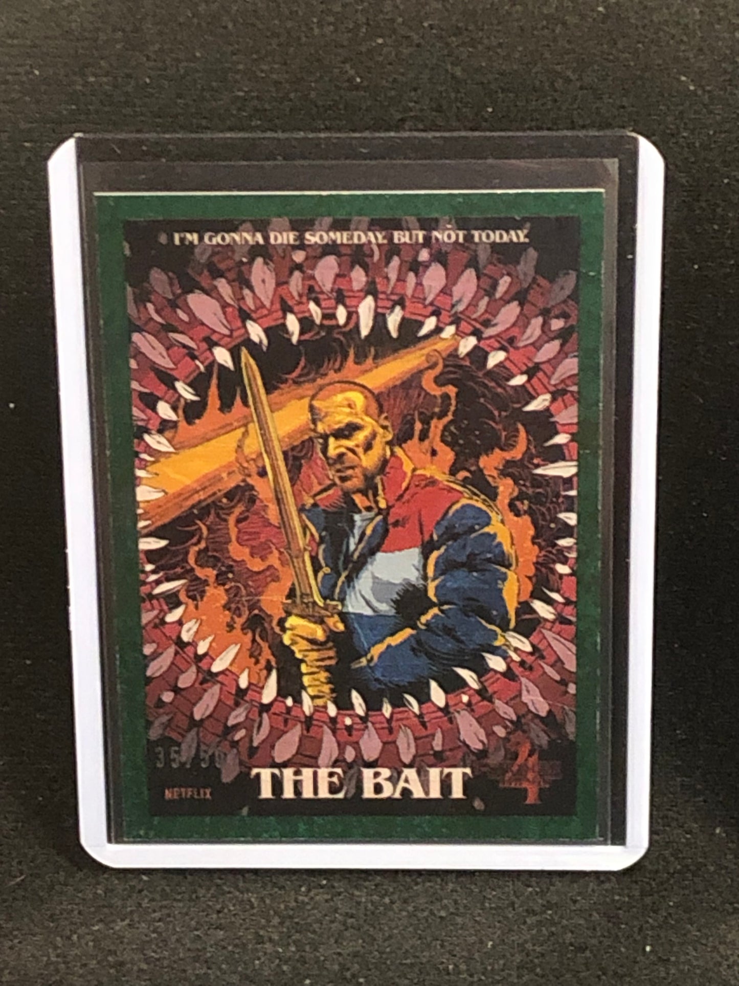 2022 Stranger Things Season 4 Butcher Billy Artist Series Green Rainbow Singles