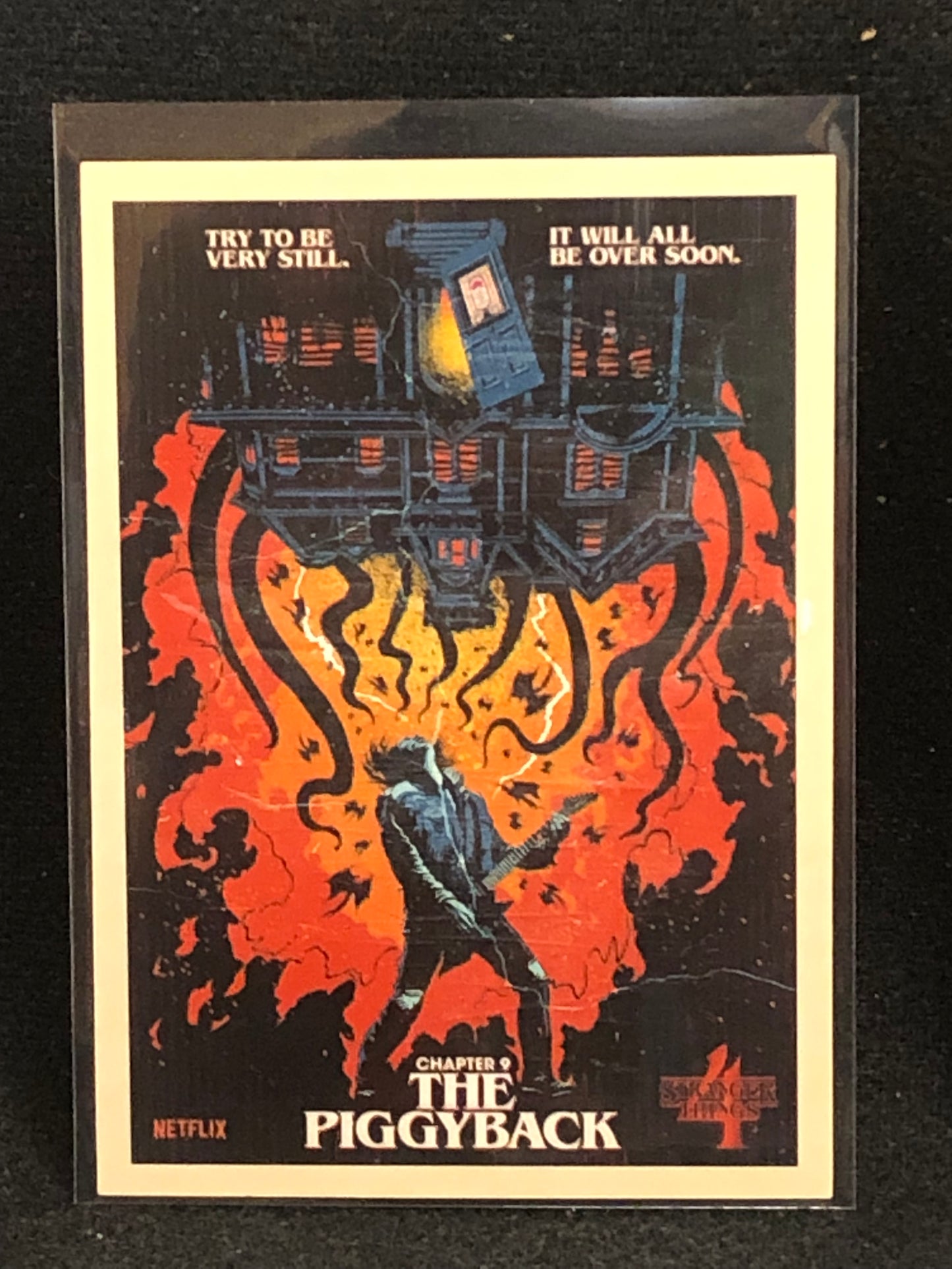 2022 Stranger Things Season 4 Butcher Billy Artist Series Base, Butcher Billy Art & Lenticular Insert Singles