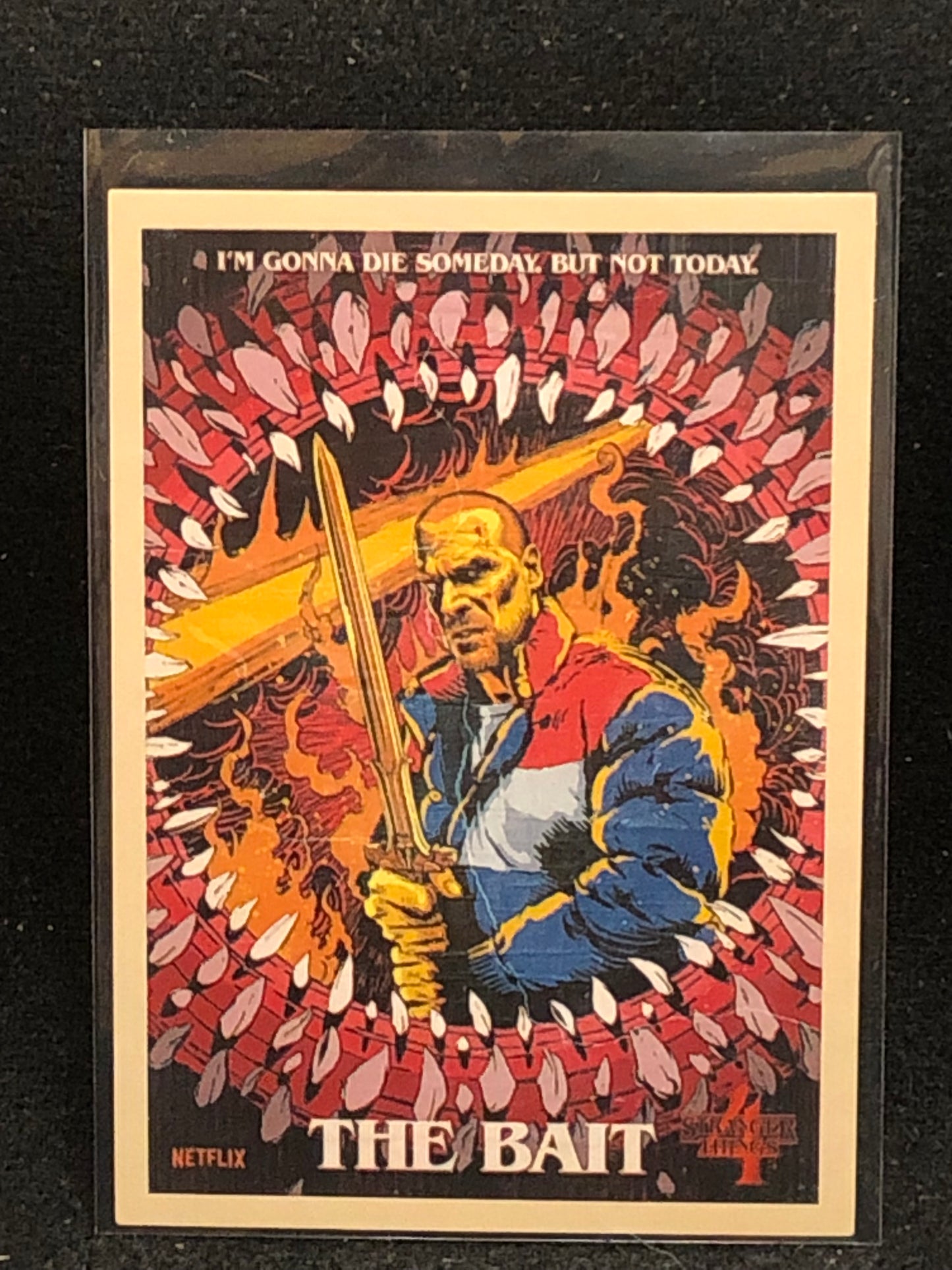 2022 Stranger Things Season 4 Butcher Billy Artist Series Base, Butcher Billy Art & Lenticular Insert Singles