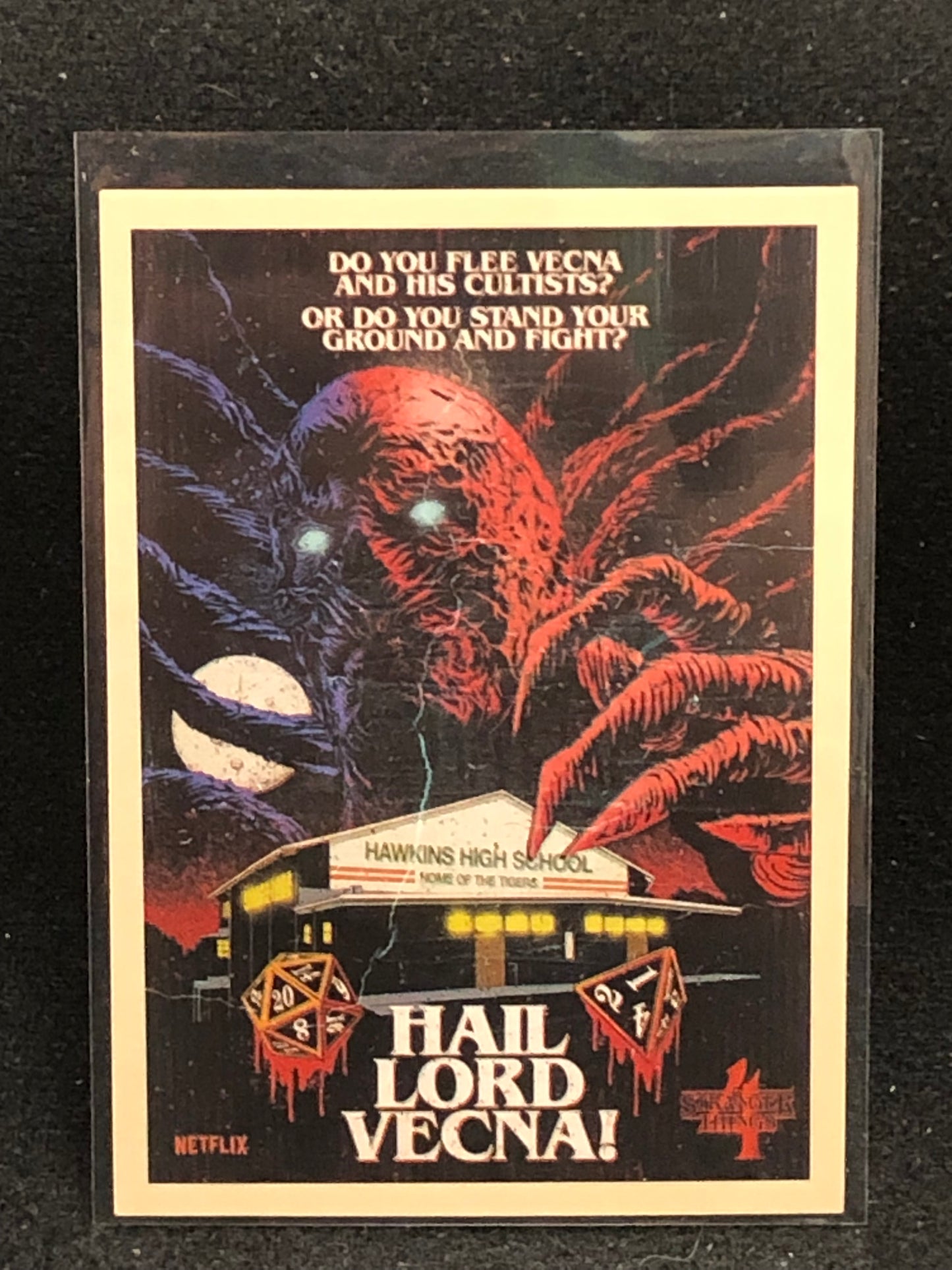 2022 Stranger Things Season 4 Butcher Billy Artist Series Base, Butcher Billy Art & Lenticular Insert Singles