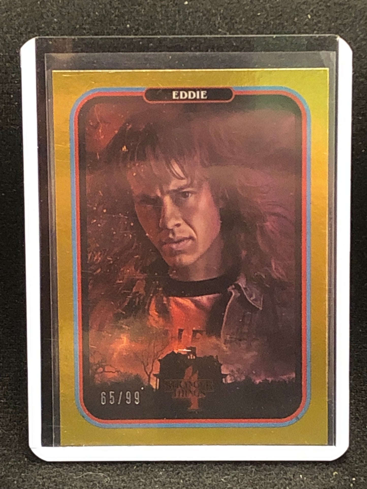 2022 Stranger Things Season 4 Butcher Billy Artist Series Gold Border Parallel Singles