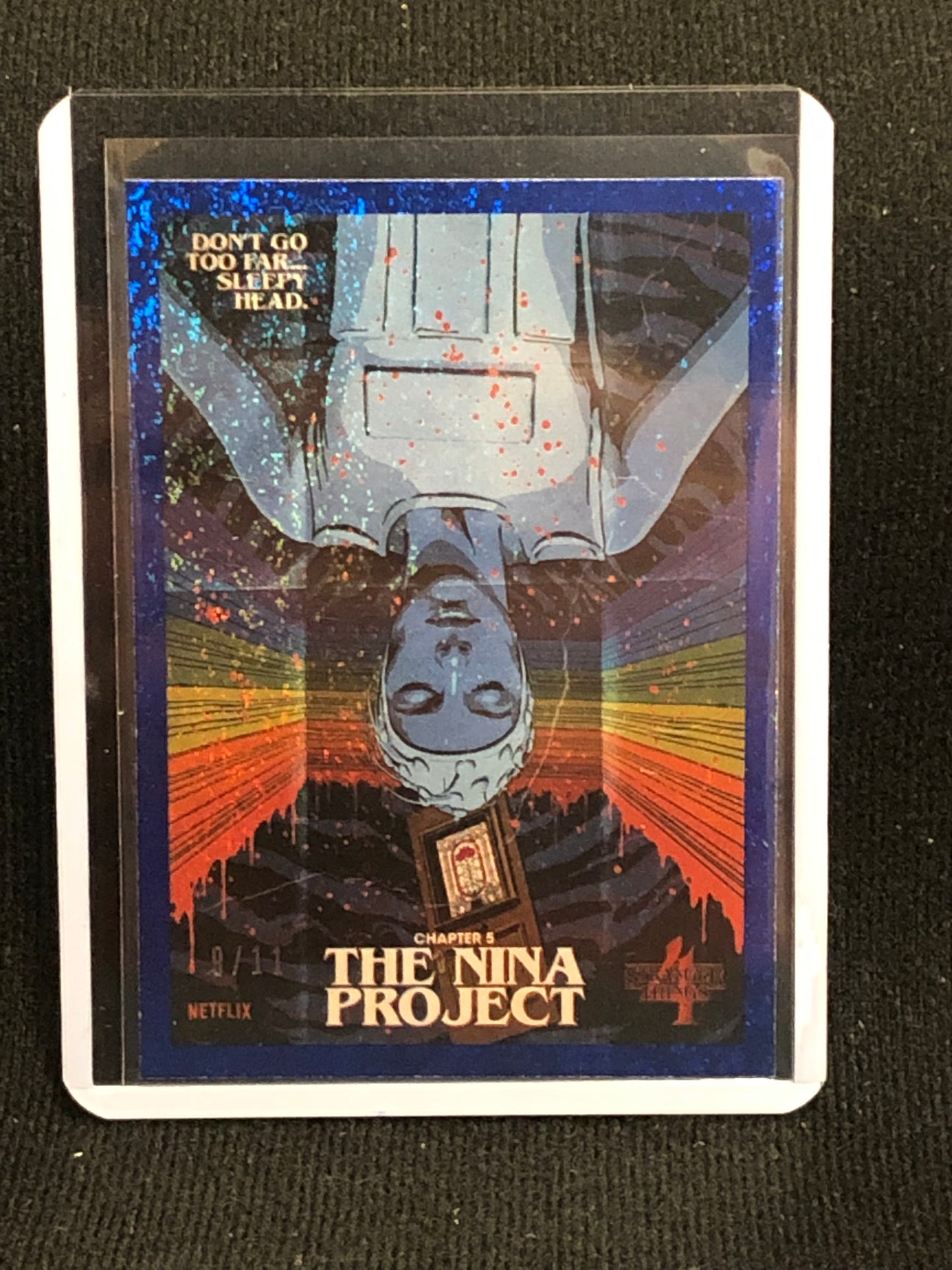 2022 Stranger Things Season 4 Butcher Billy Artist Series Blue Rainbow Singles