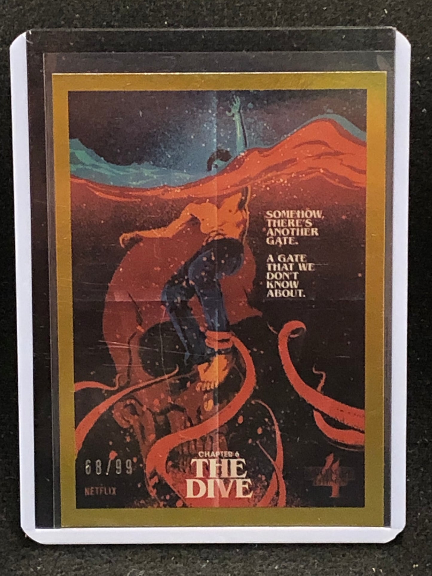 2022 Stranger Things Season 4 Butcher Billy Artist Series Gold Border Parallel Singles
