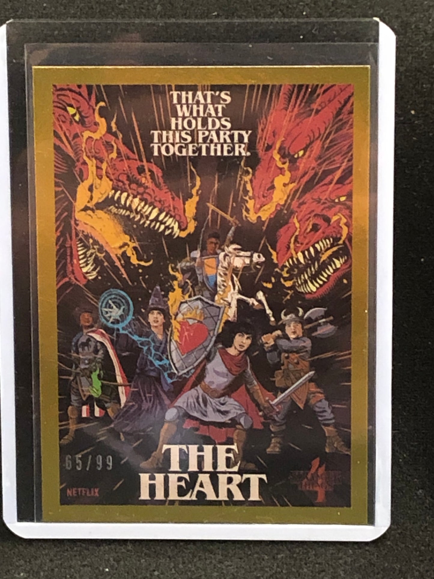 2022 Stranger Things Season 4 Butcher Billy Artist Series Gold Border Parallel Singles