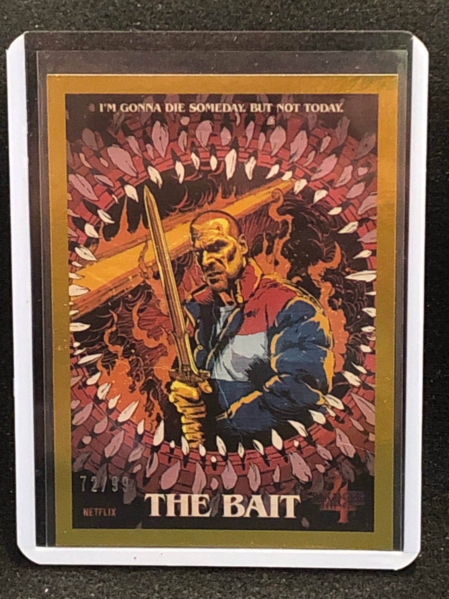 2022 Stranger Things Season 4 Butcher Billy Artist Series Gold Border Parallel Singles