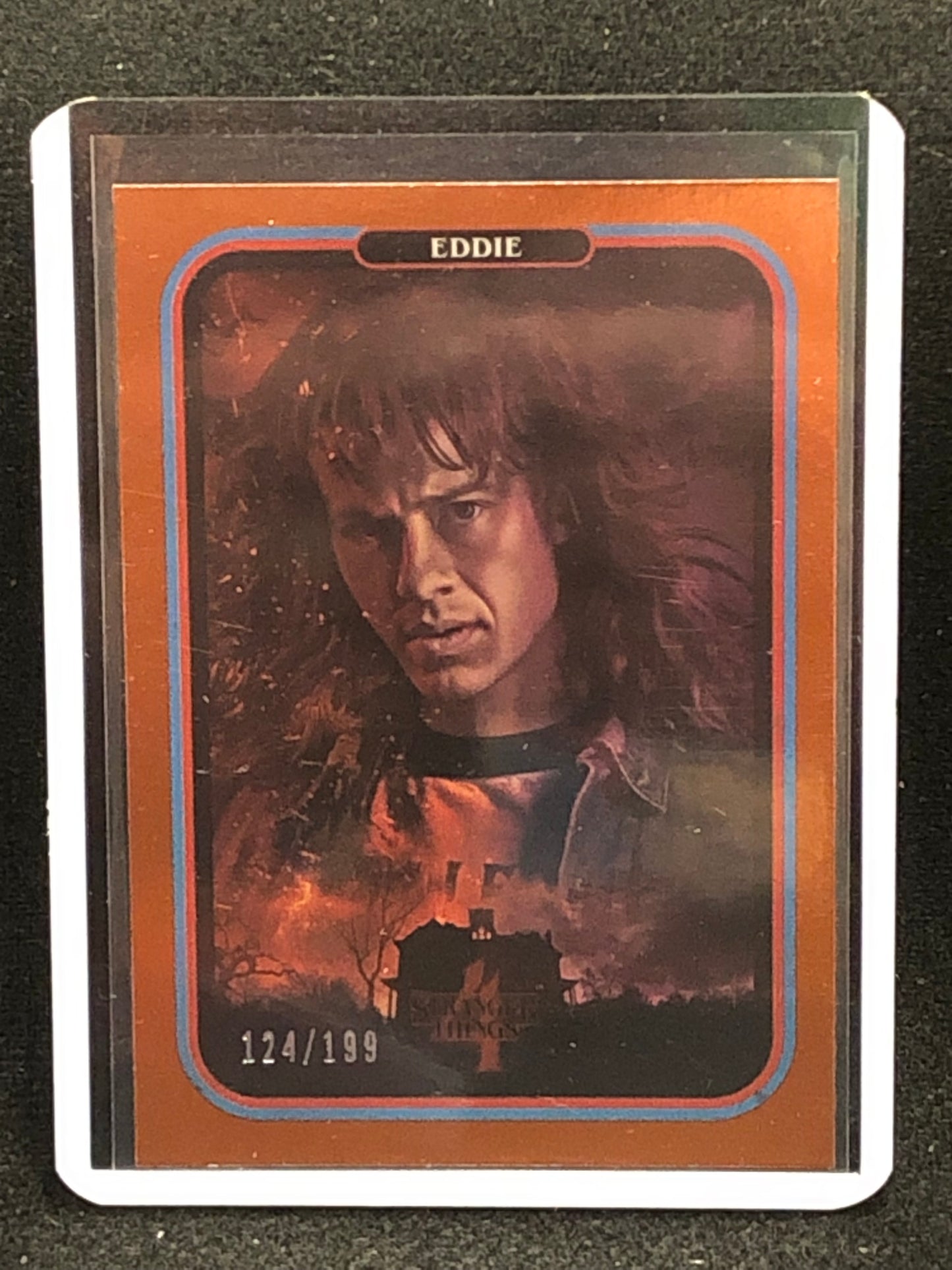 2022 Stranger Things Season 4 Butcher Billy Artist Series Orange Border Parallel Singles