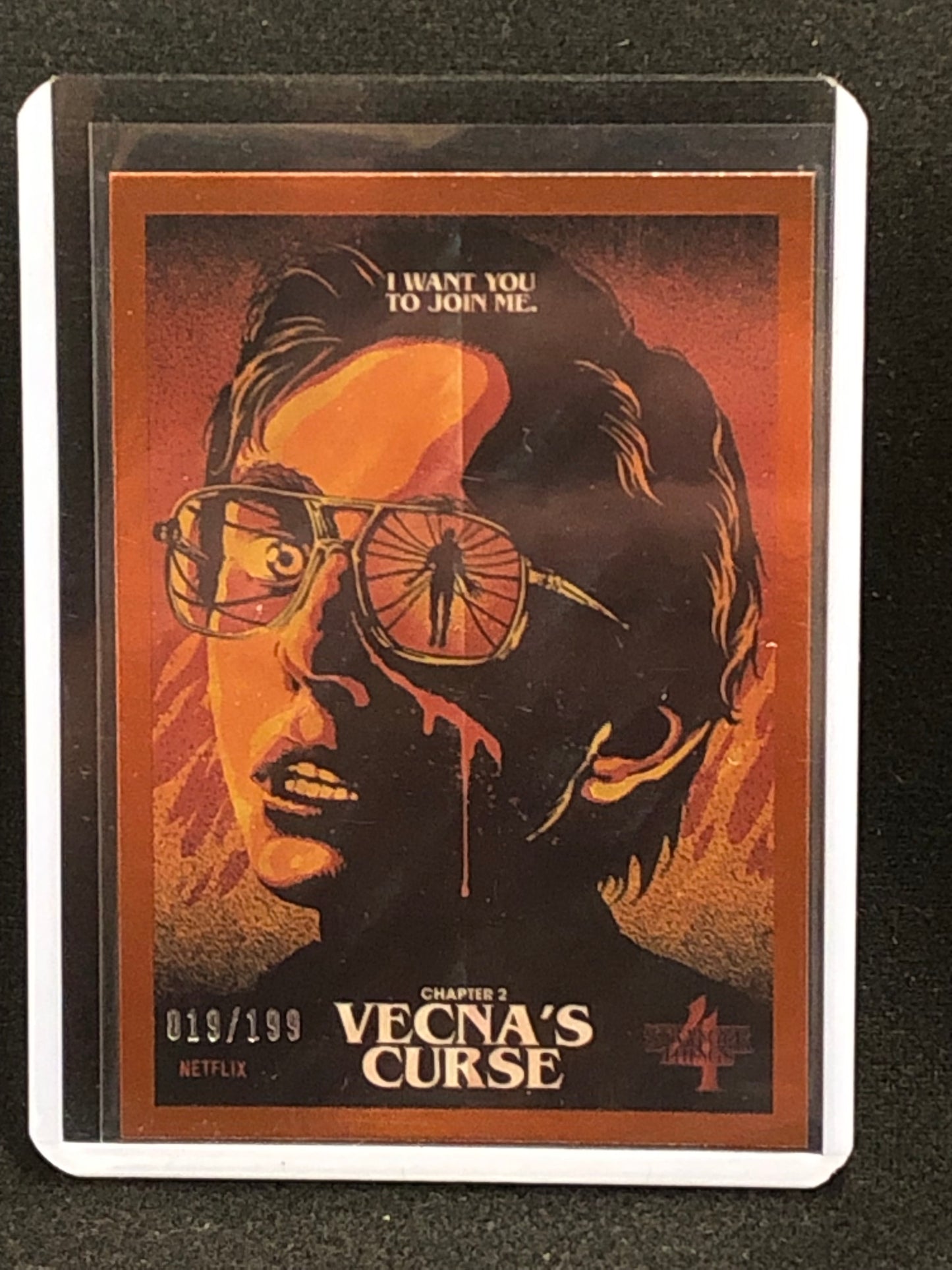 2022 Stranger Things Season 4 Butcher Billy Artist Series Orange Border Parallel Singles