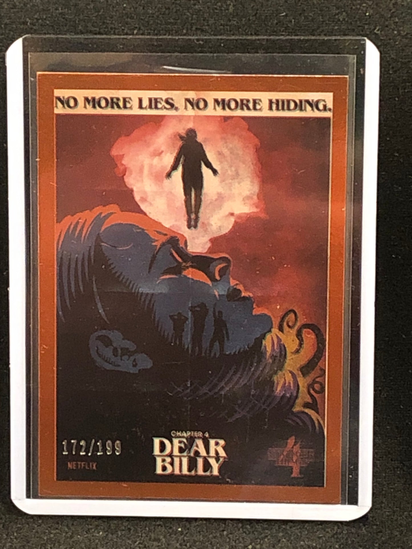 2022 Stranger Things Season 4 Butcher Billy Artist Series Orange Border Parallel Singles