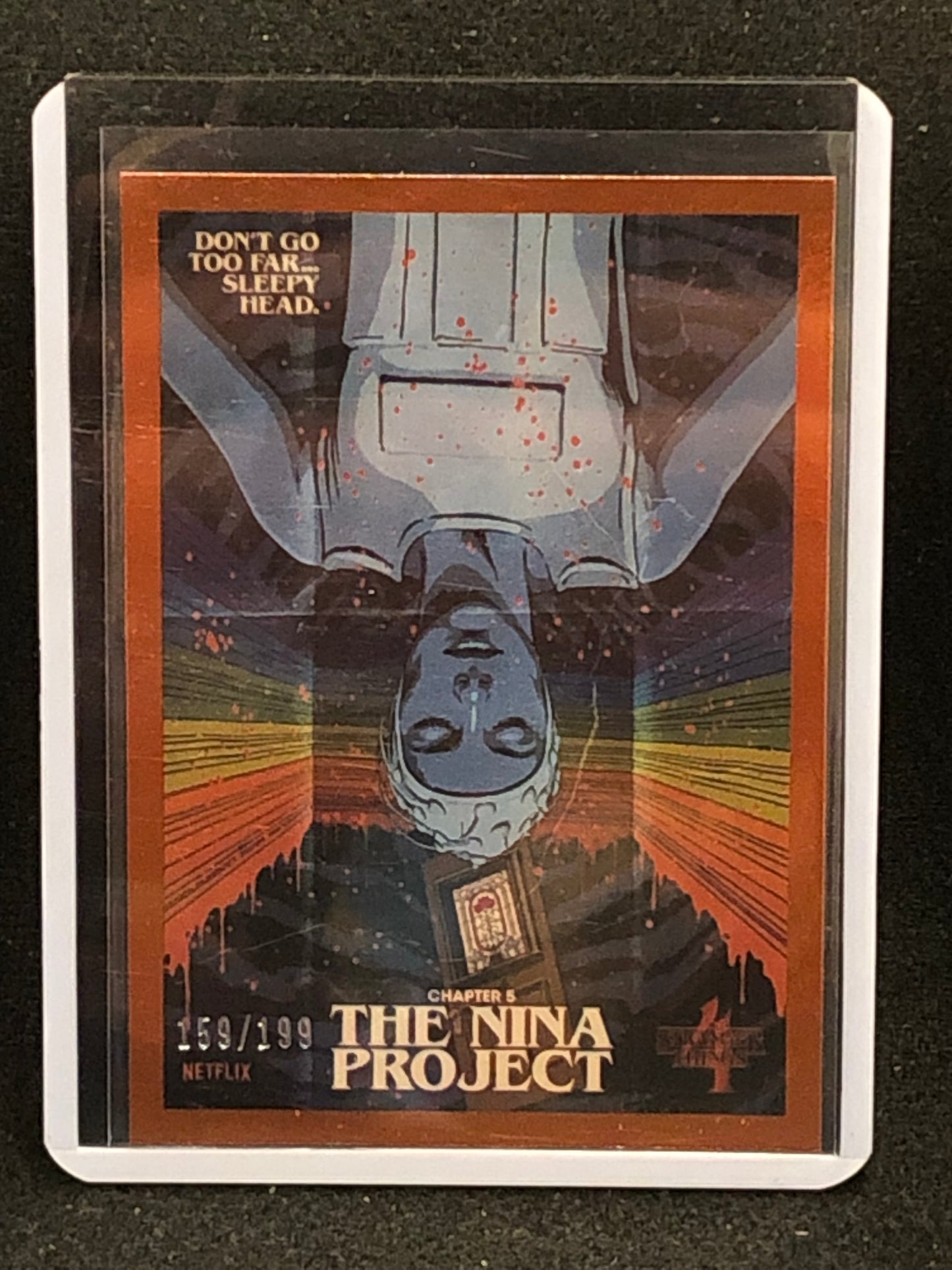 2022 Stranger Things Season 4 Butcher Billy Artist Series Orange Border Parallel Singles
