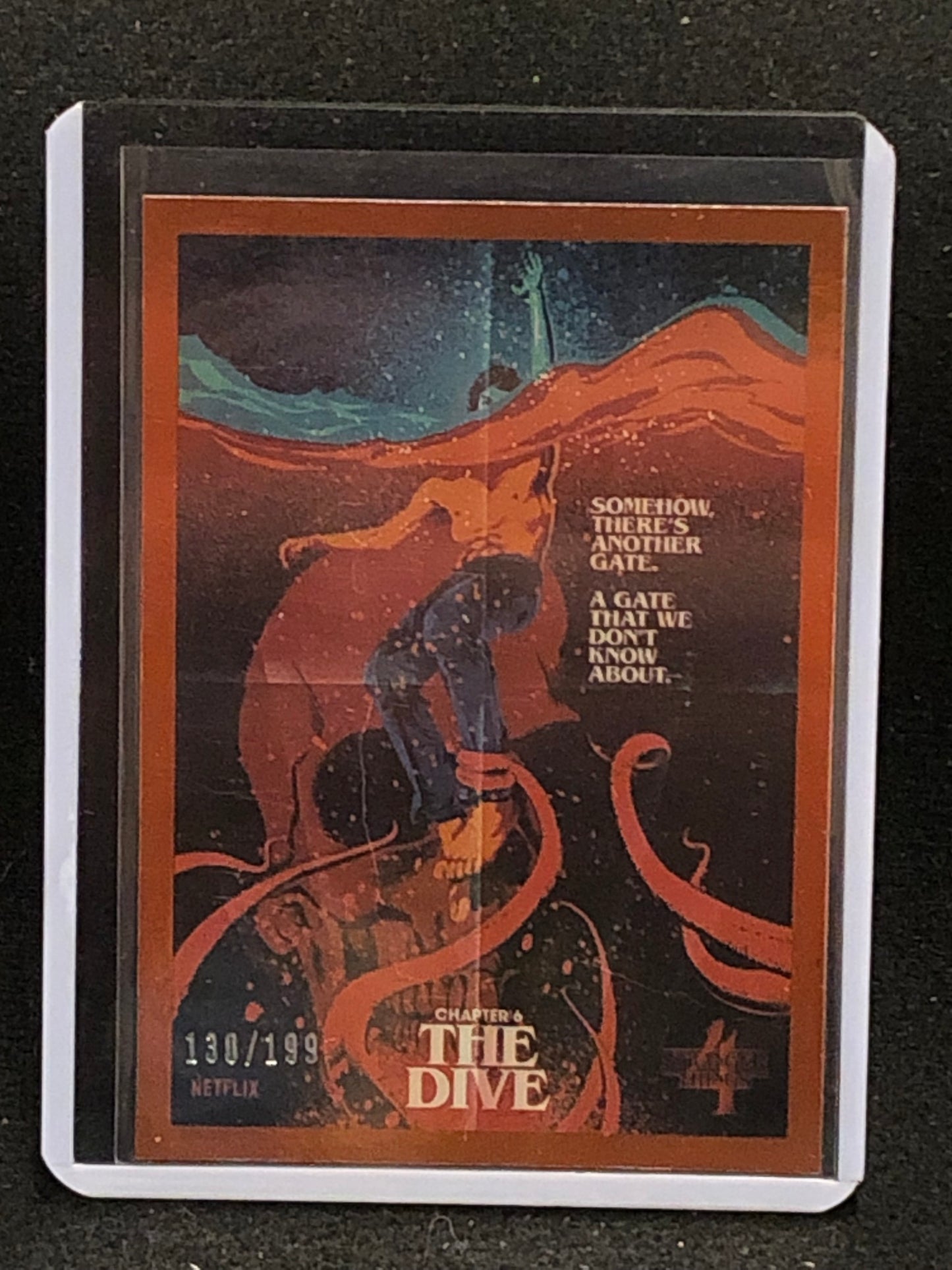 2022 Stranger Things Season 4 Butcher Billy Artist Series Orange Border Parallel Singles