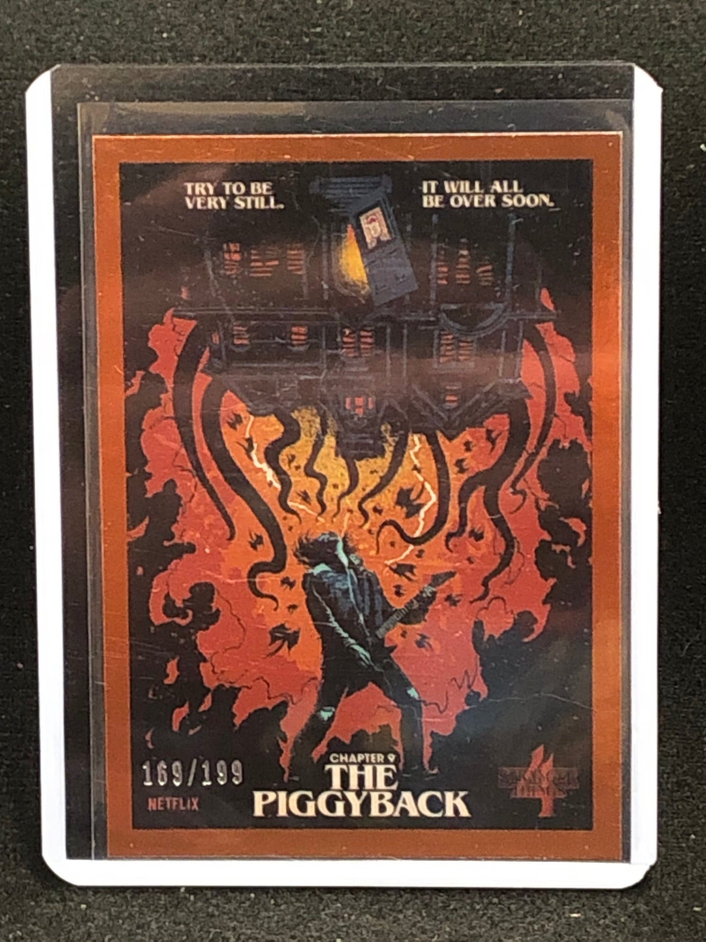 2022 Stranger Things Season 4 Butcher Billy Artist Series Orange Border Parallel Singles