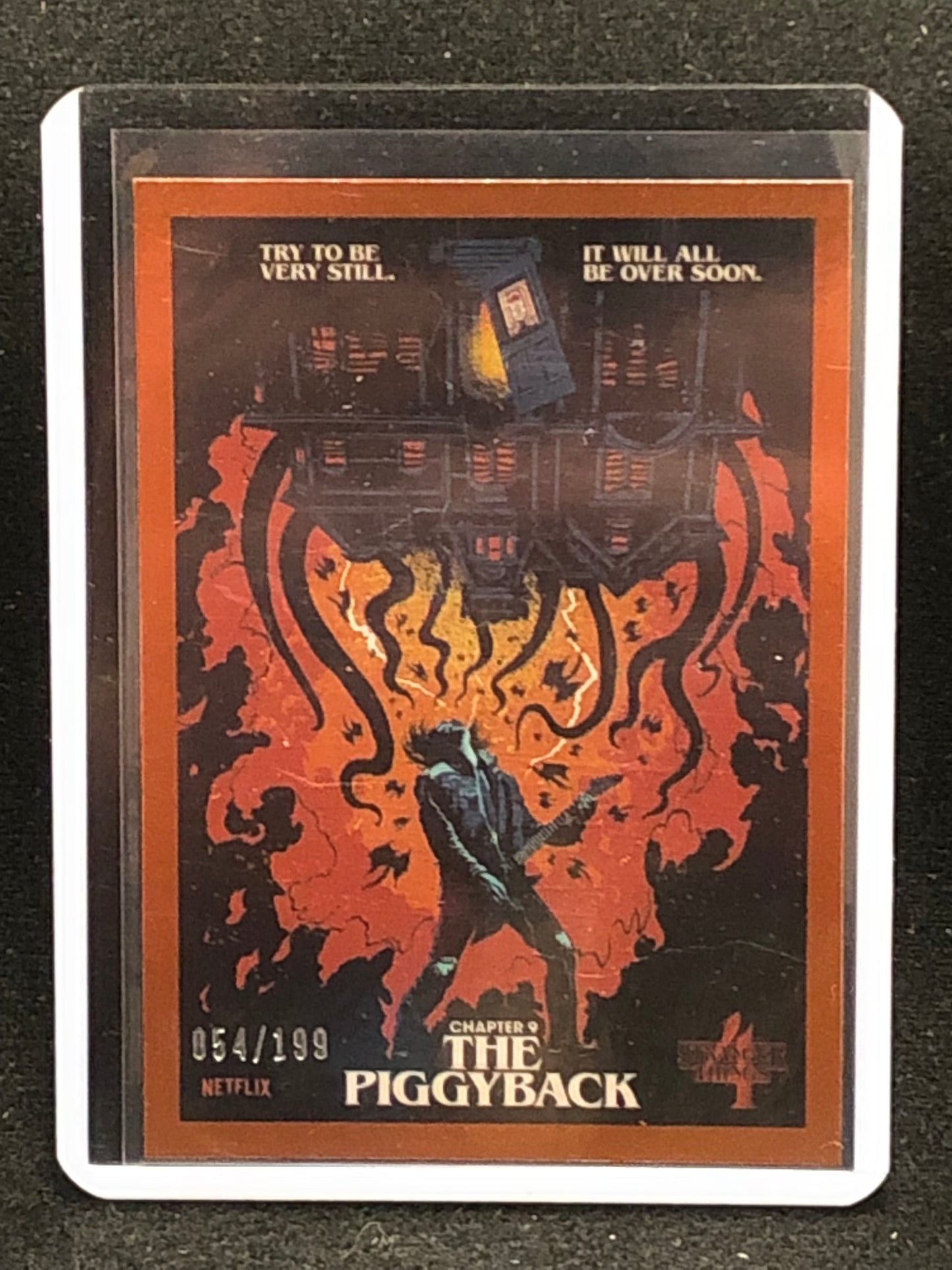2022 Stranger Things Season 4 Butcher Billy Artist Series Orange Border Parallel Singles