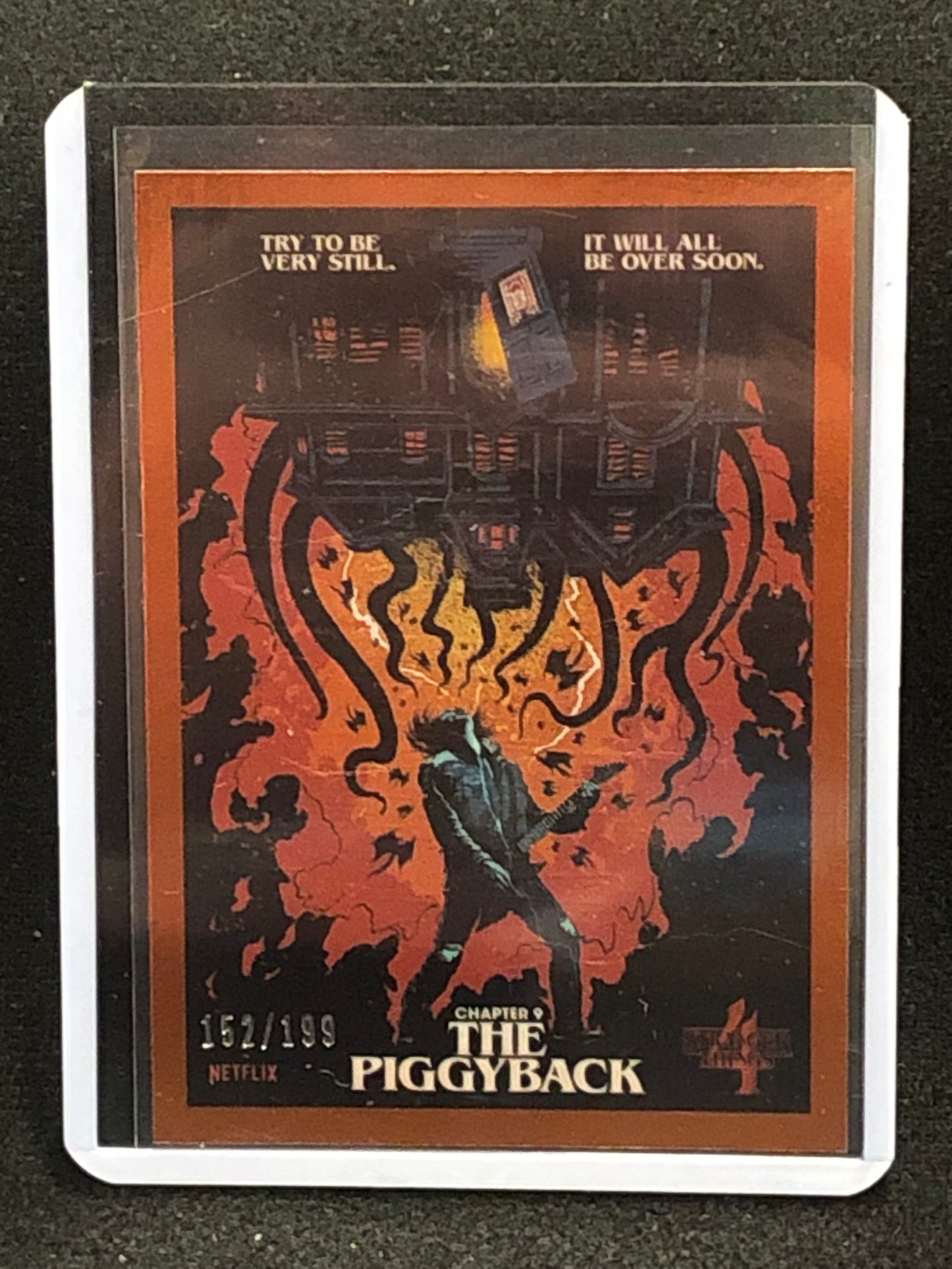 2022 Stranger Things Season 4 Butcher Billy Artist Series Orange Border Parallel Singles