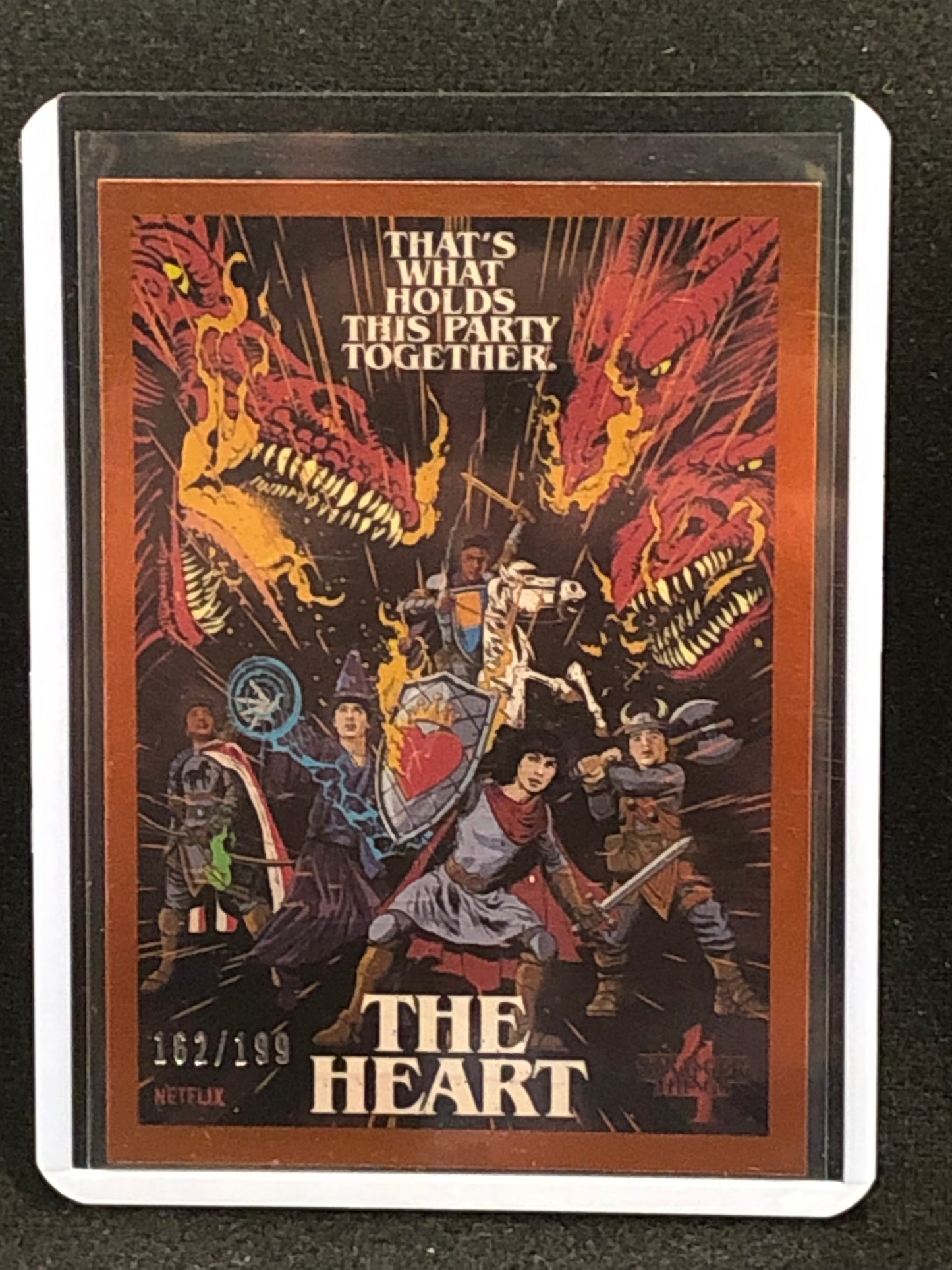 2022 Stranger Things Season 4 Butcher Billy Artist Series Orange Border Parallel Singles