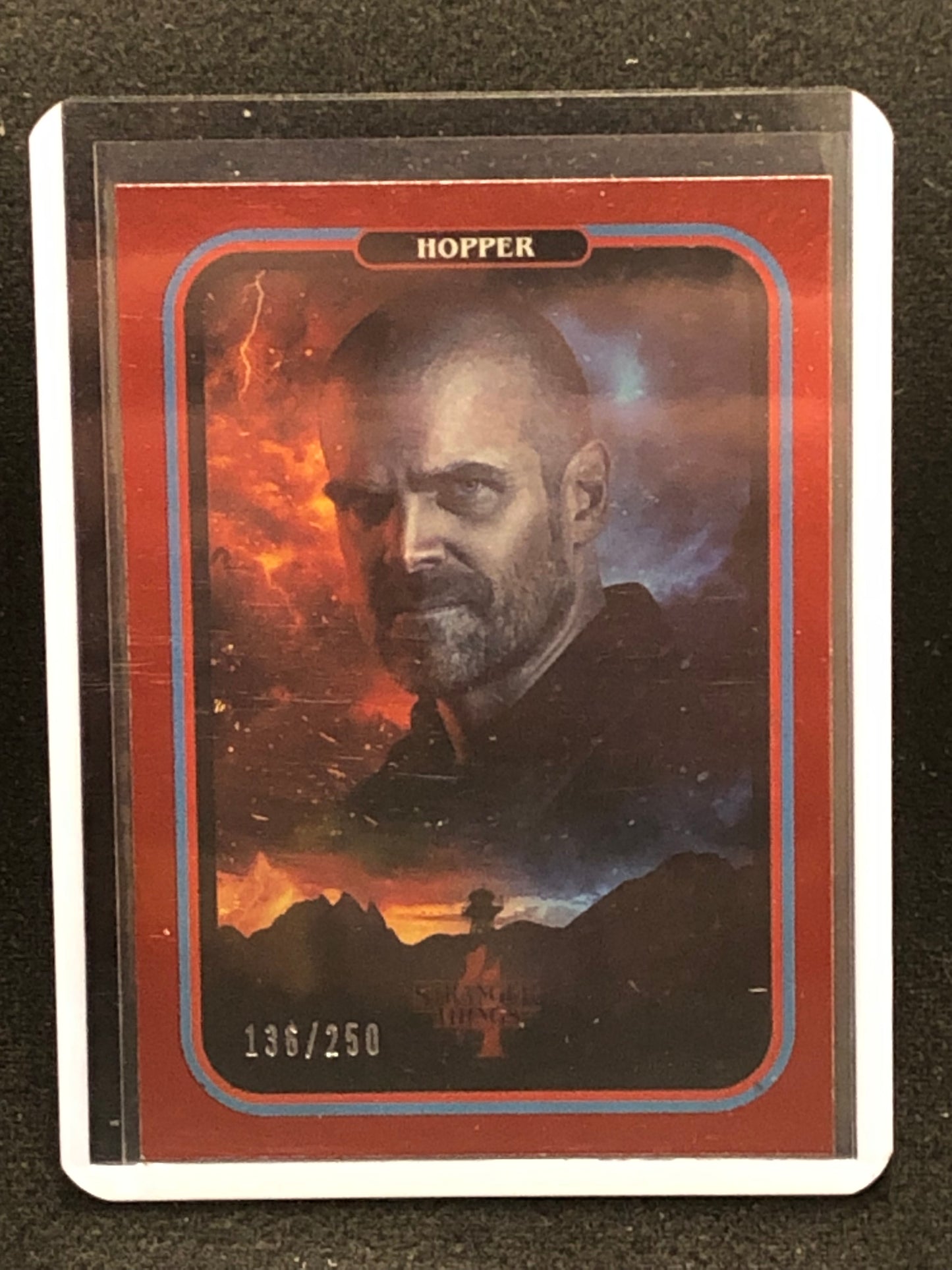 2022 Stranger Things Season 4 Butcher Billy Artist Series Red Border Parallel Singles