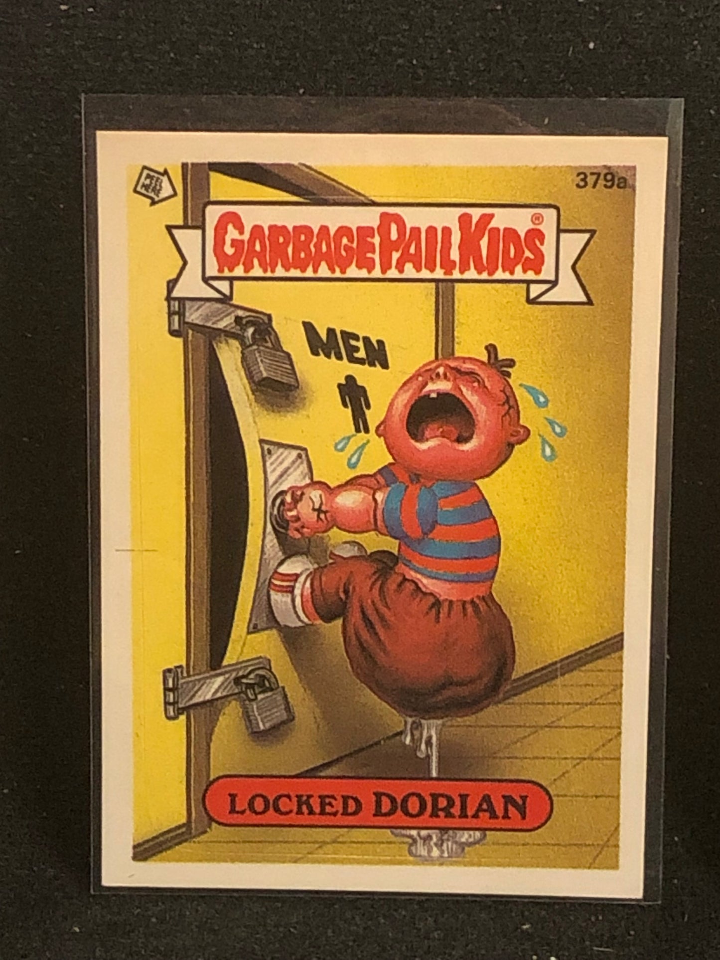 Garbage Pail Kids Original Series 10 (os10) 379a Locked Dorian