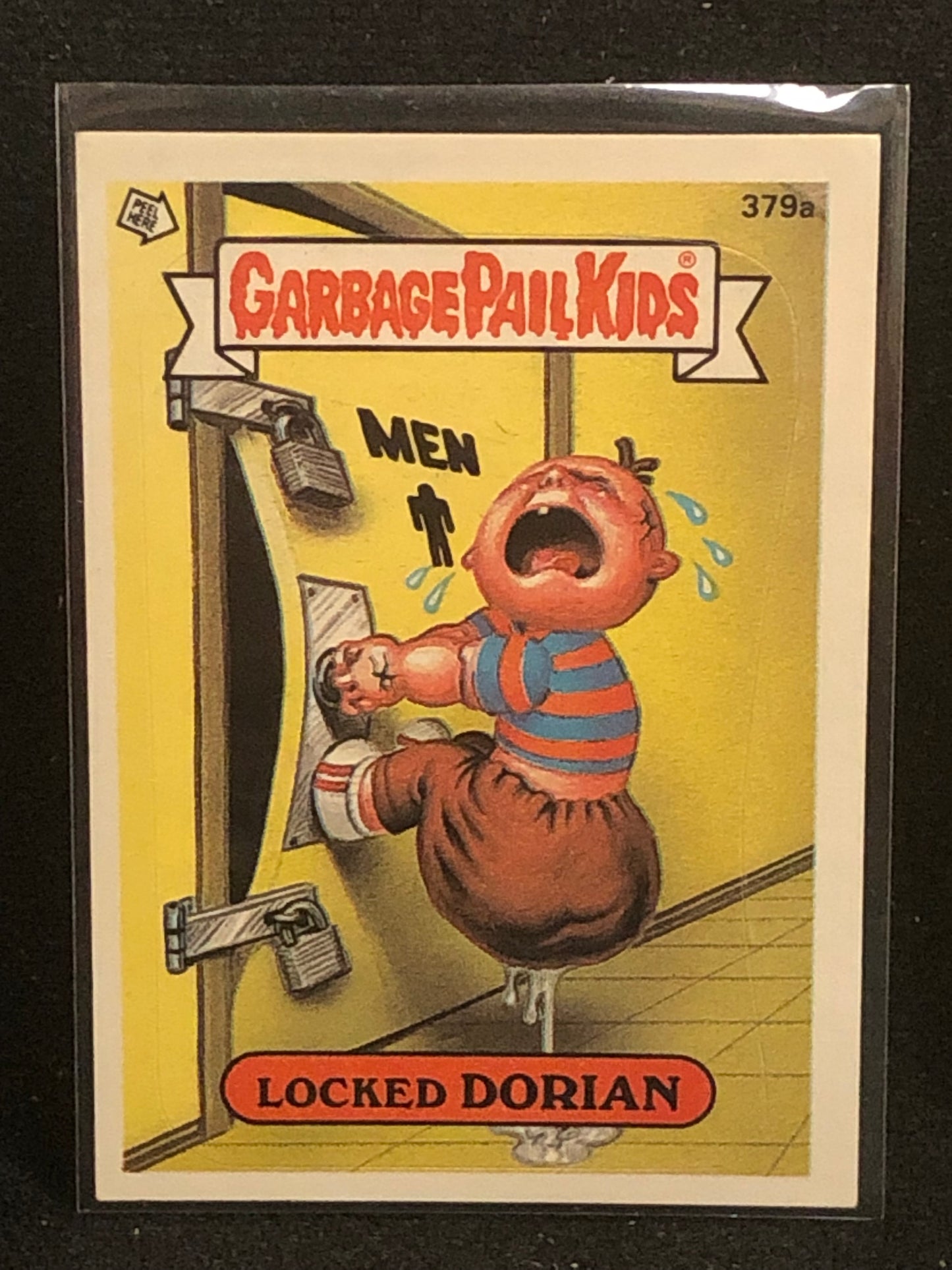 Garbage Pail Kids Original Series 10 (os10) 379a Locked Dorian