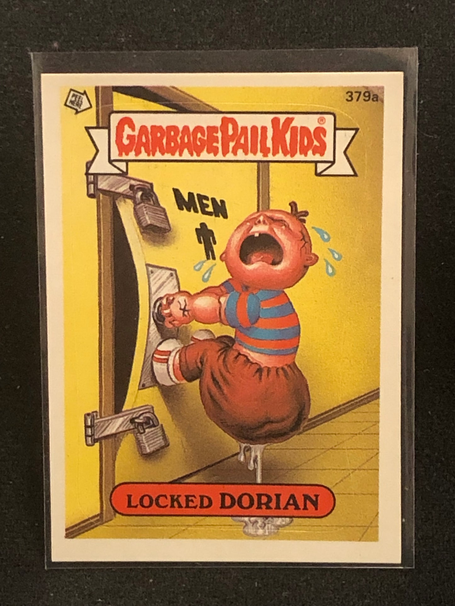 Garbage Pail Kids Original Series 10 (os10) 379a Locked Dorian