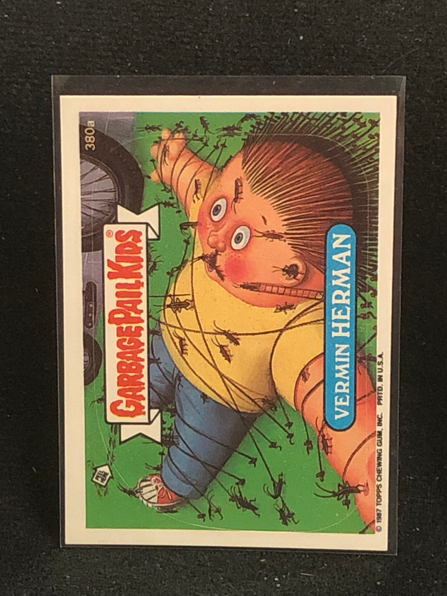 Garbage Pail Kids Original Series 10 (os10) 380a Vermin Herman