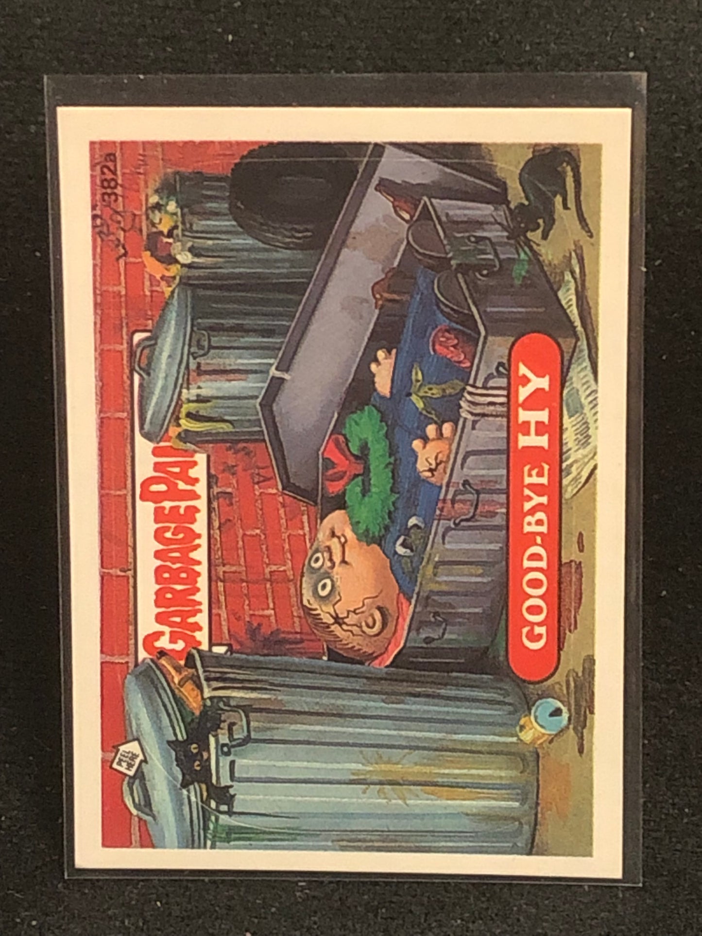 Garbage Pail Kids Original Series 10 (os10) 382a Good Bye Hy