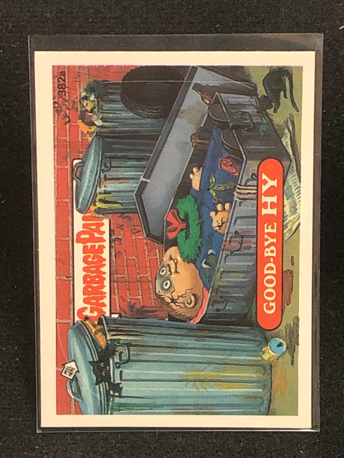 Garbage Pail Kids Original Series 10 (os10) 382a Good Bye Hy