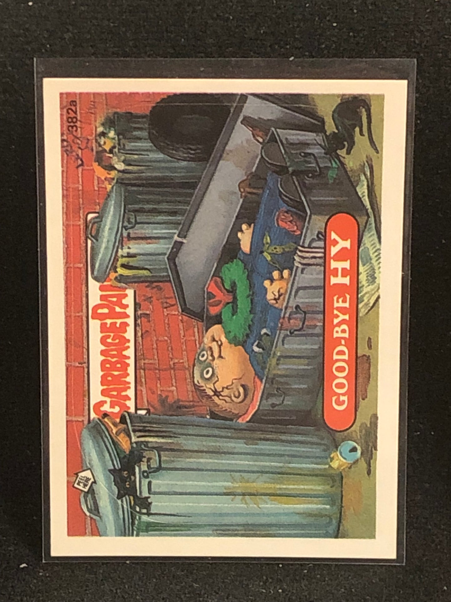 Garbage Pail Kids Original Series 10 (os10) 382a Good Bye Hy