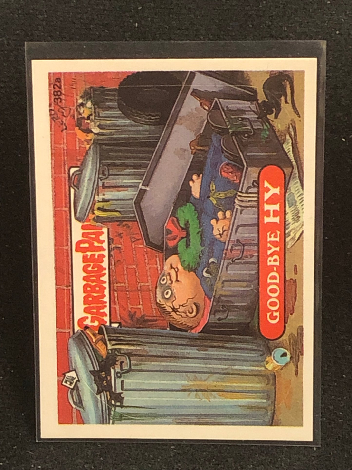 Garbage Pail Kids Original Series 10 (os10) 382a Good Bye Hy
