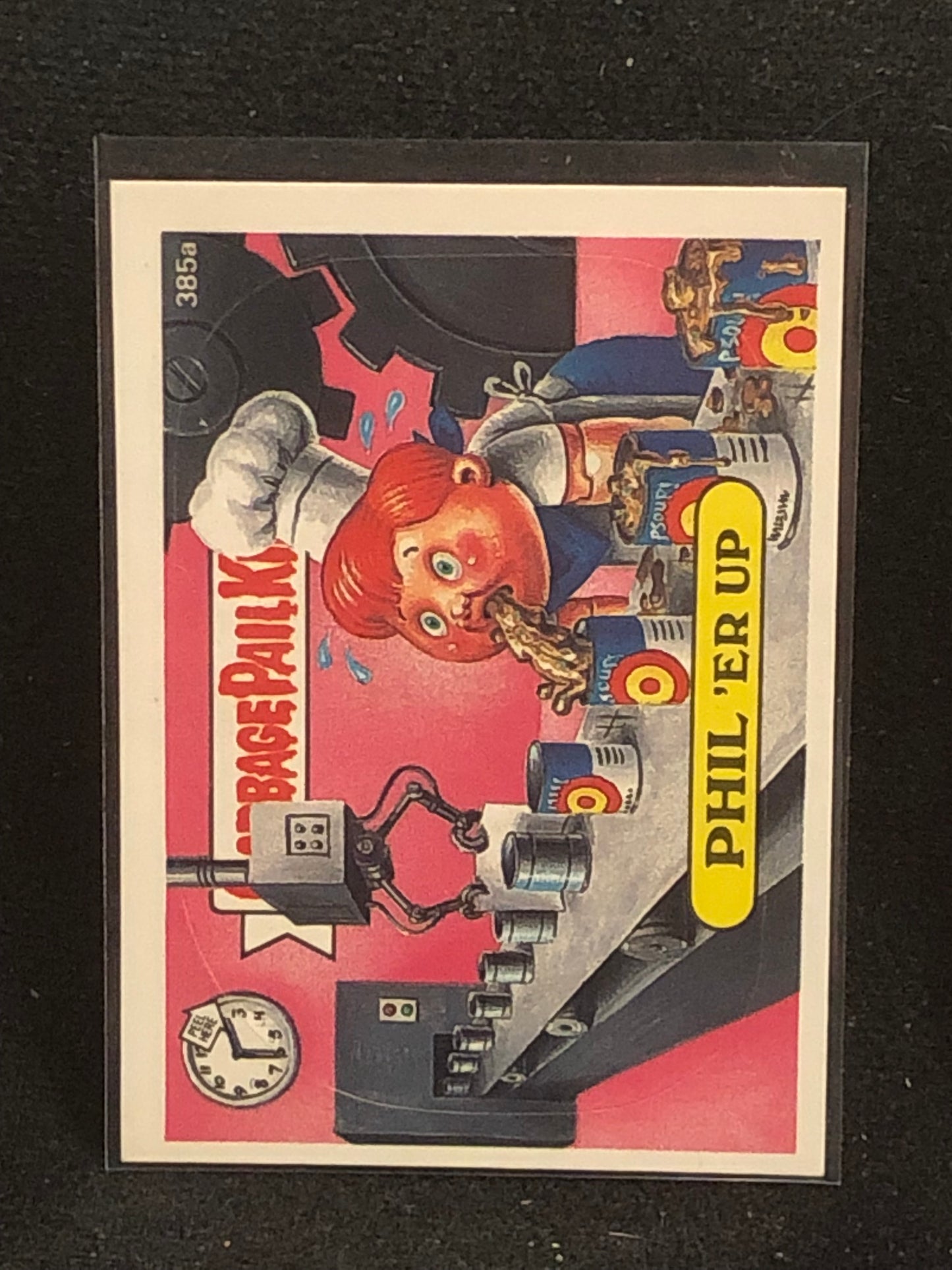 Garbage Pail Kids Original Series 10 (os10) 385a Phil Er Up