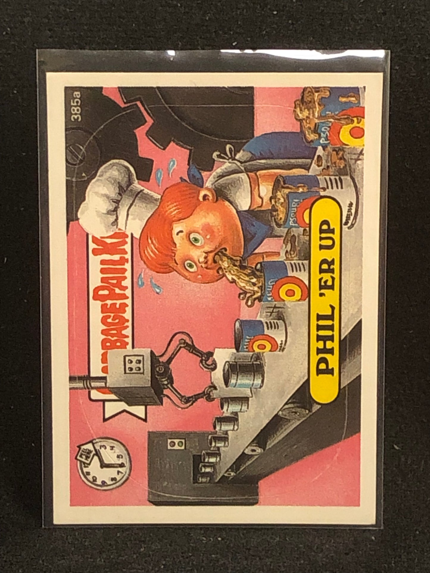 Garbage Pail Kids Original Series 10 (os10) 385a Phil Er Up
