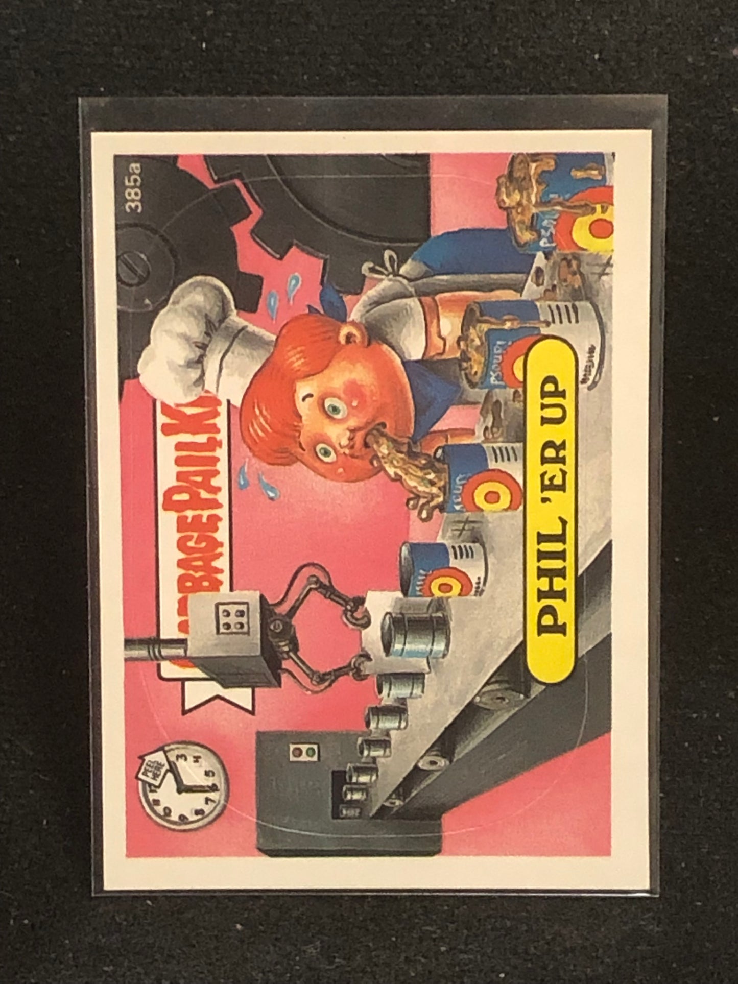 Garbage Pail Kids Original Series 10 (os10) 385a Phil Er Up