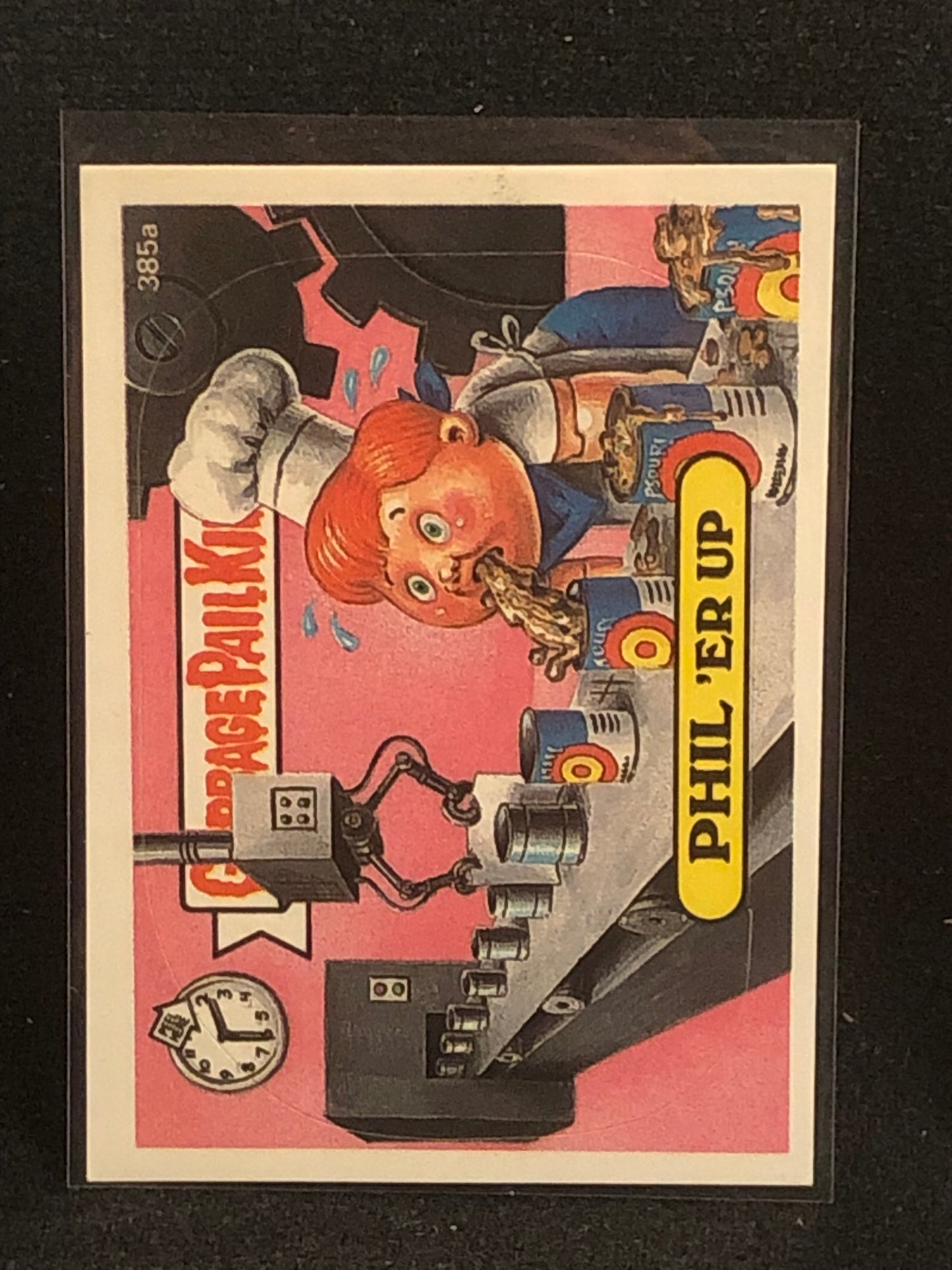 Garbage Pail Kids Original Series 10 (os10) 385a Phil Er Up
