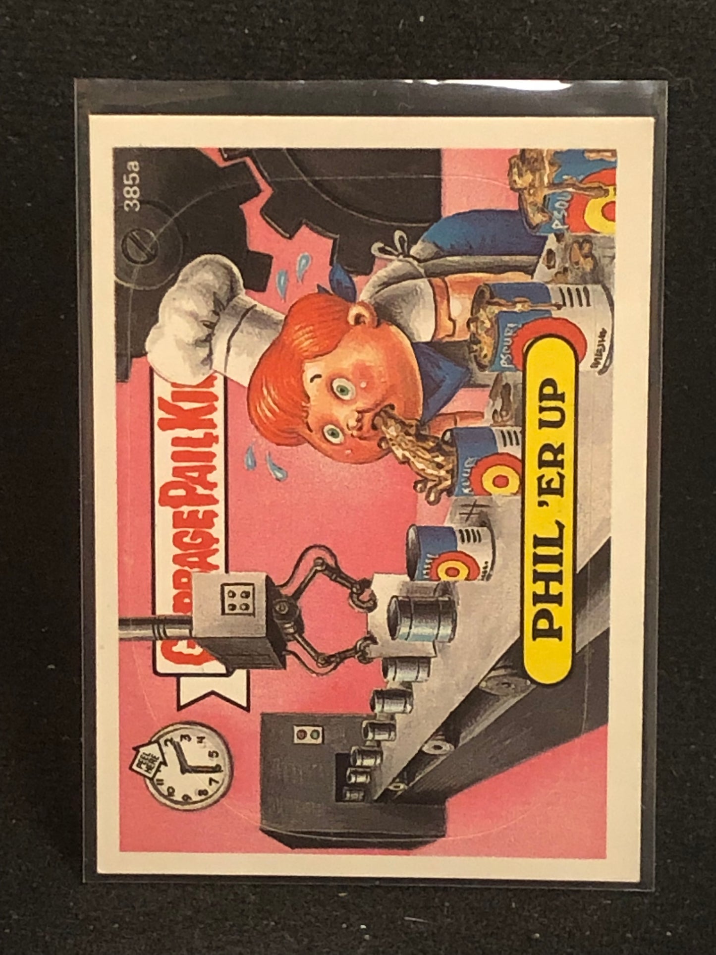 Garbage Pail Kids Original Series 10 (os10) 385a Phil Er Up