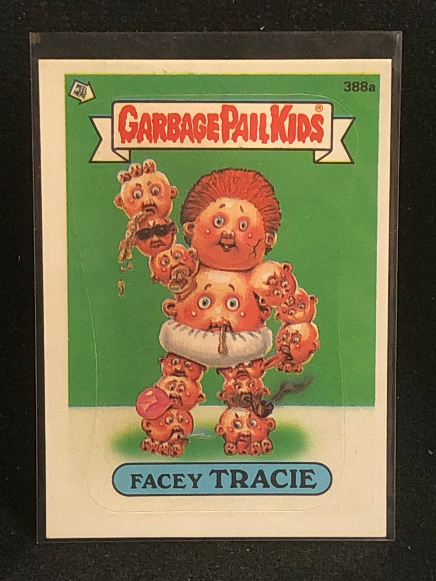 Garbage Pail Kids Original Series 10 (os10) 388a Facey Tracie