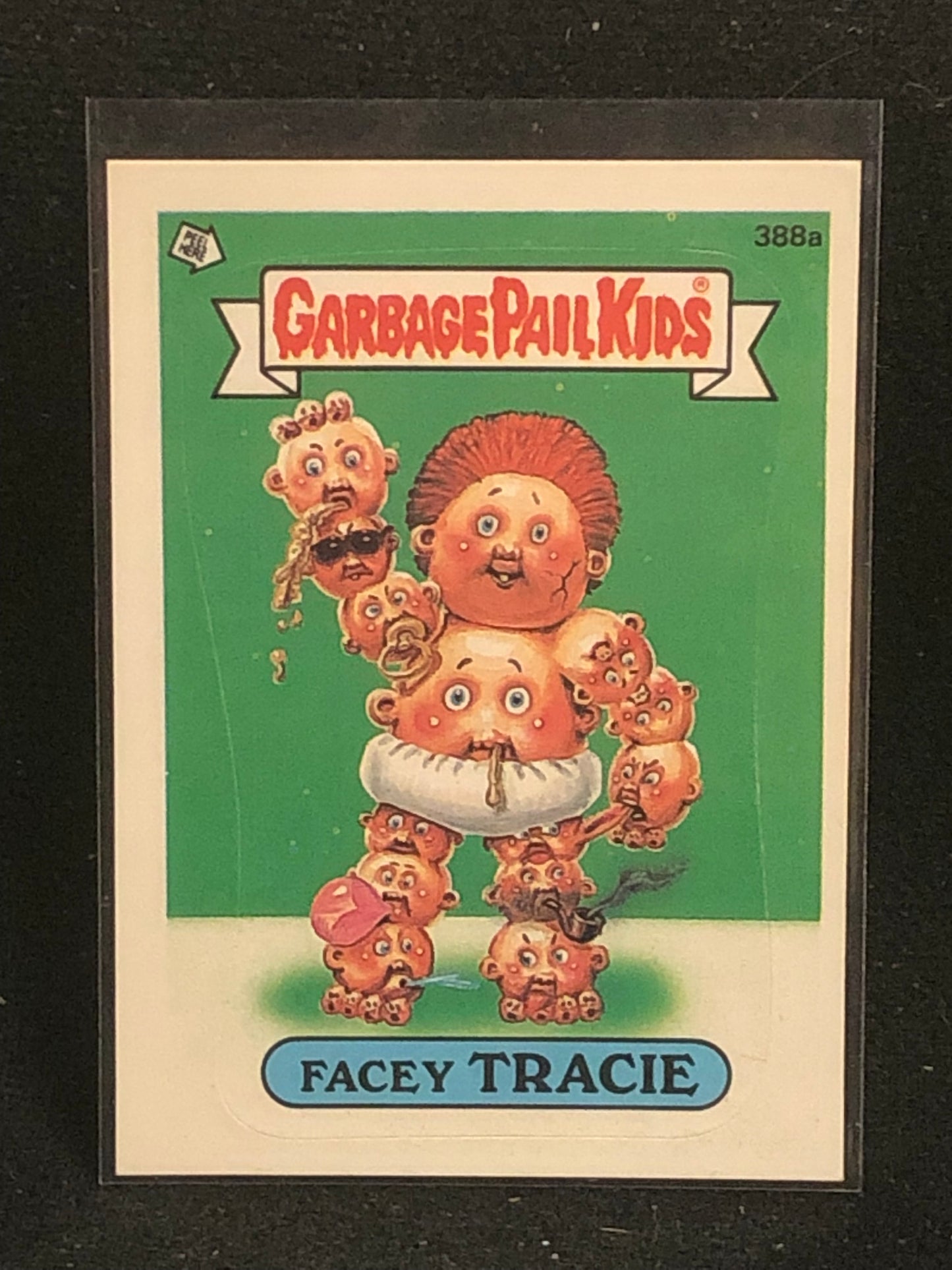 Garbage Pail Kids Original Series 10 (os10) 388a Facey Tracie