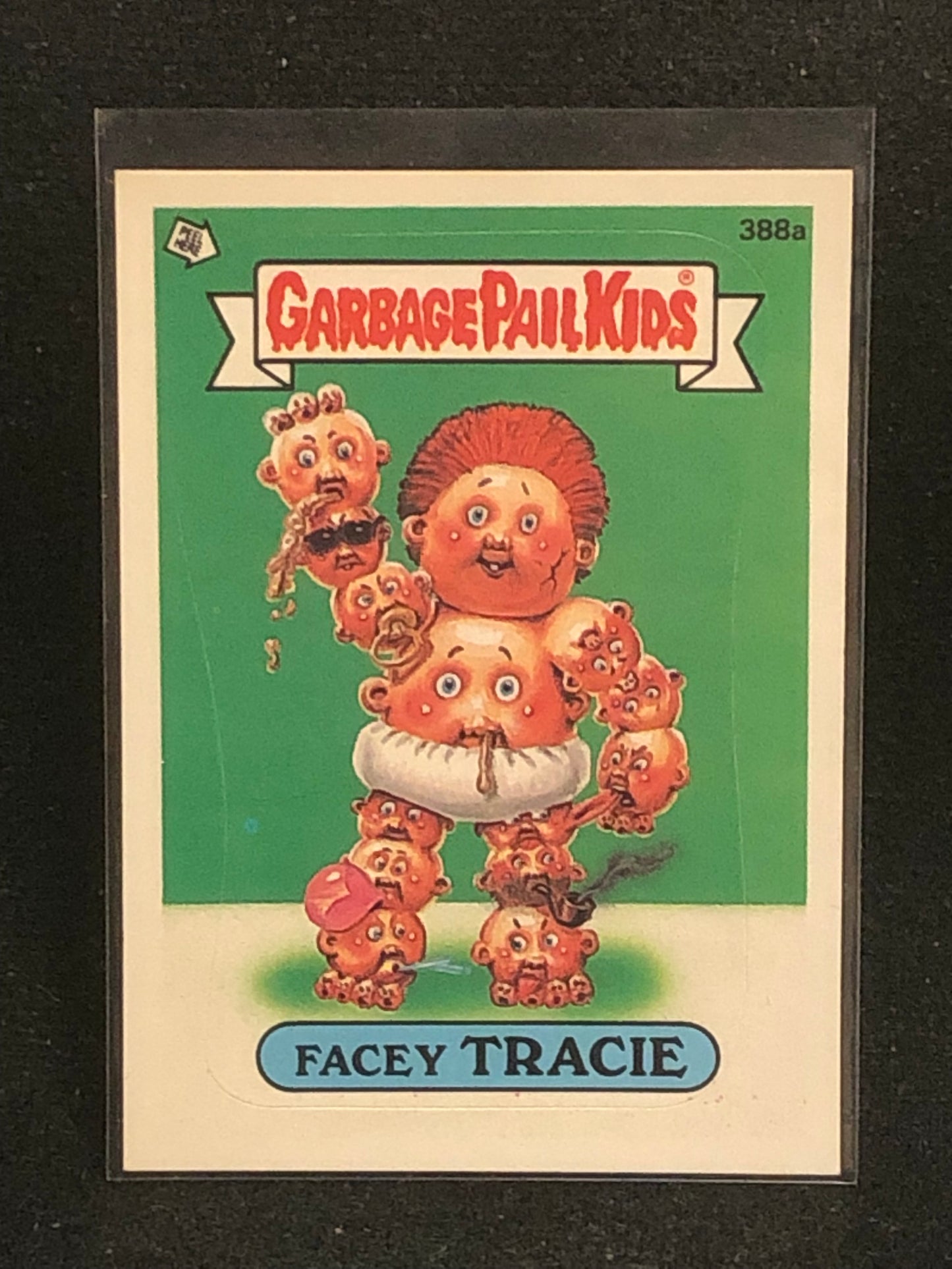 Garbage Pail Kids Original Series 10 (os10) 388a Facey Tracie