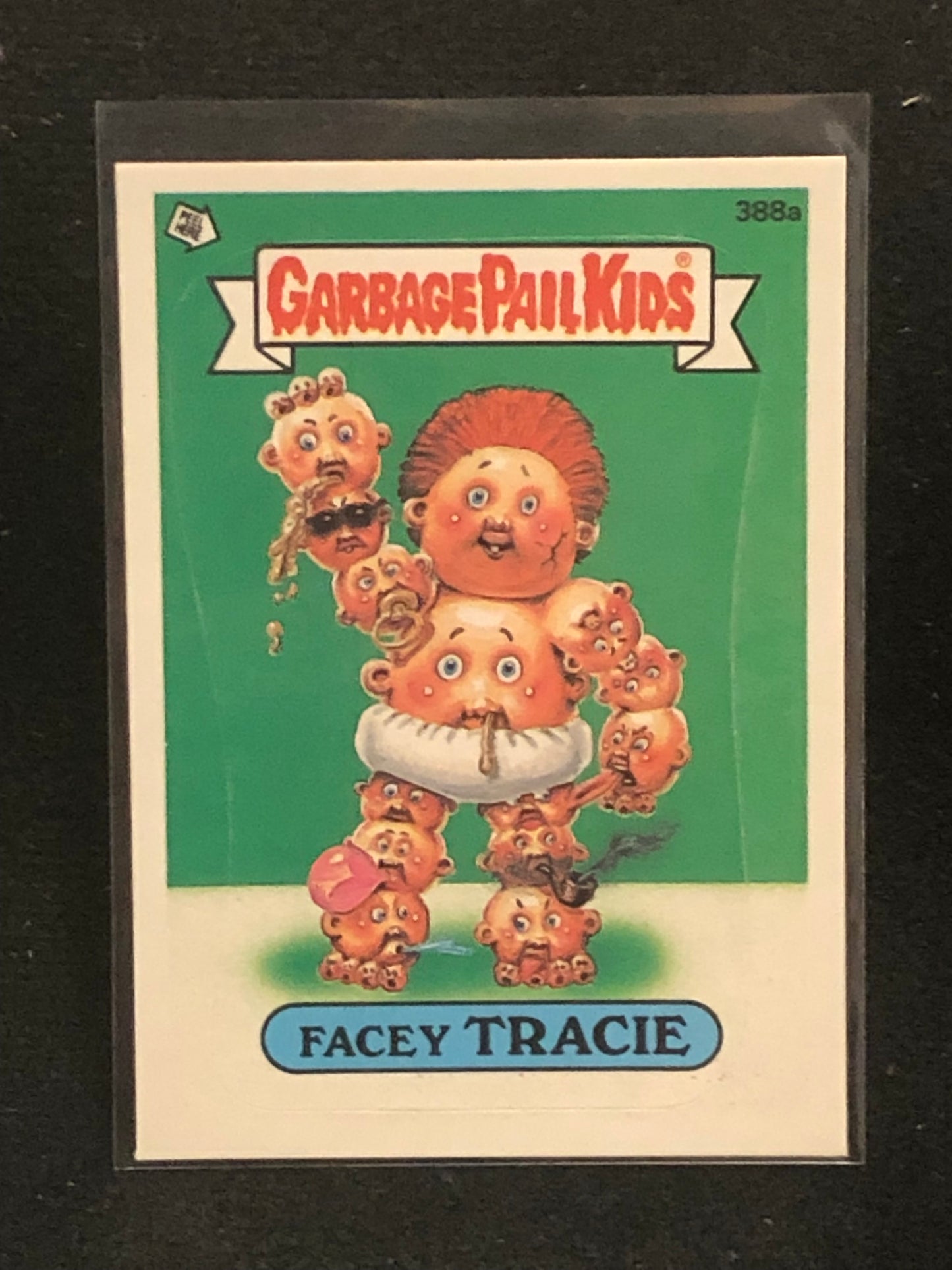 Garbage Pail Kids Original Series 10 (os10) 388a Facey Tracie