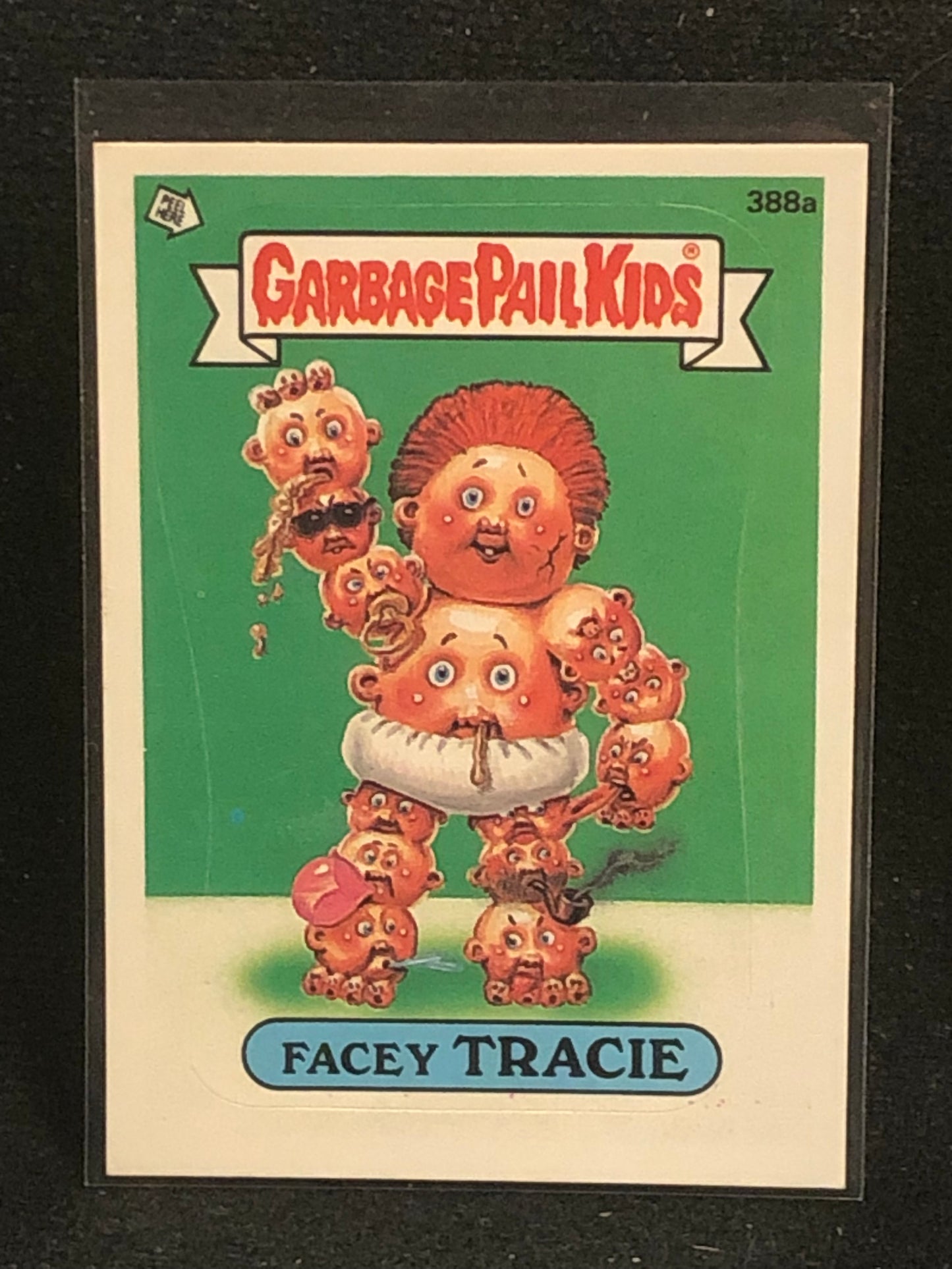 Garbage Pail Kids Original Series 10 (os10) 388a Facey Tracie