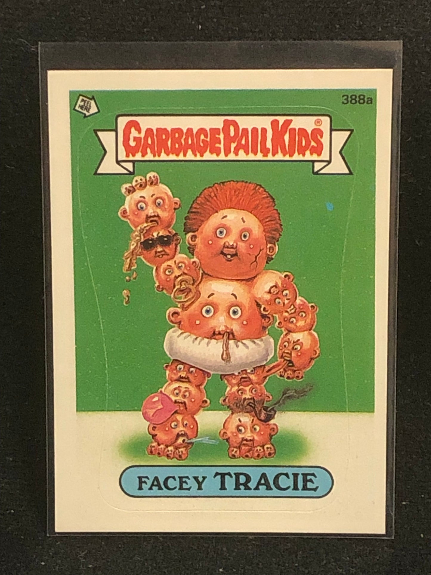 Garbage Pail Kids Original Series 10 (os10) 388a Facey Tracie