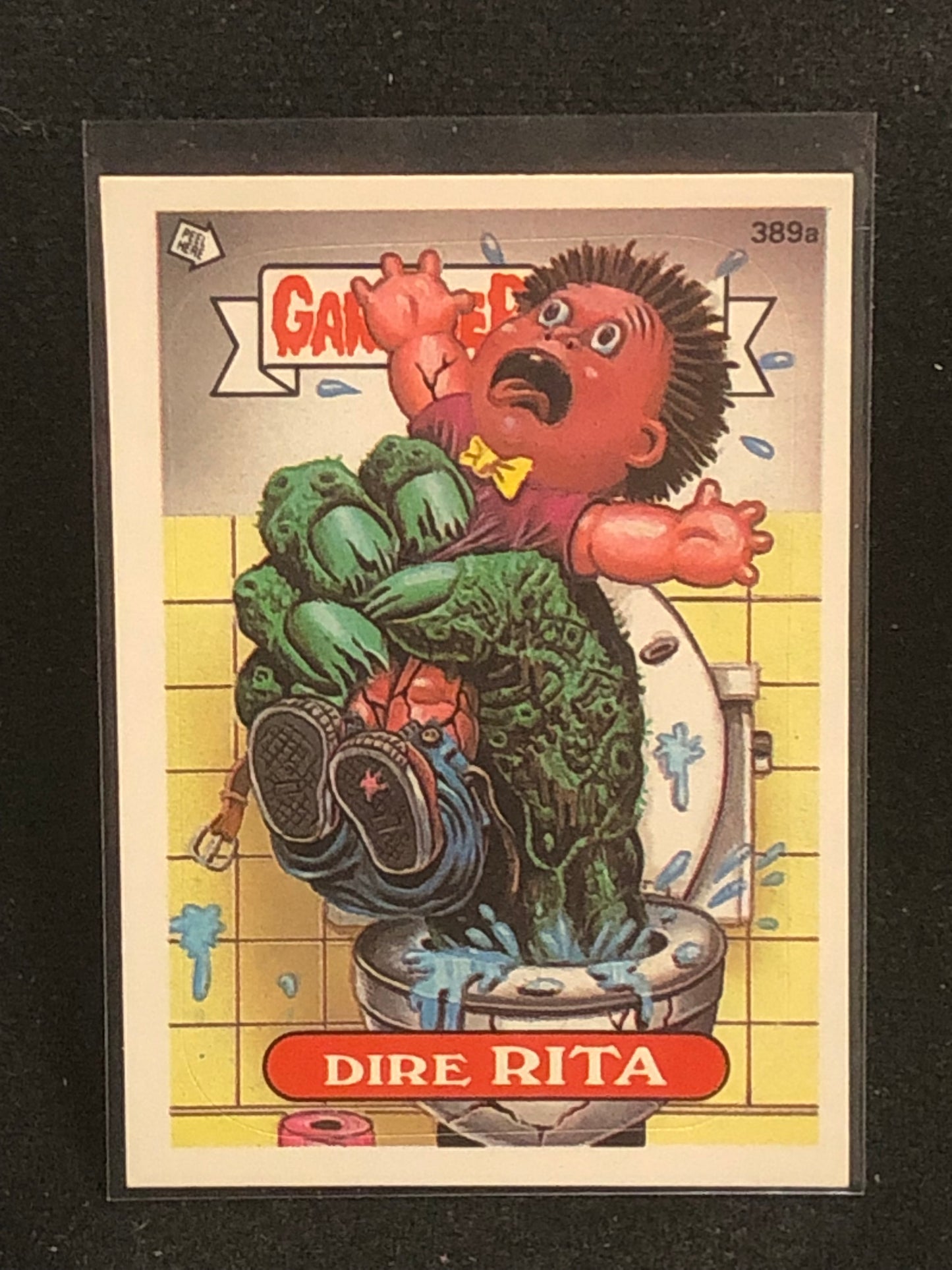 Garbage Pail Kids Original Series 10 (os10) 389a Dire Rita