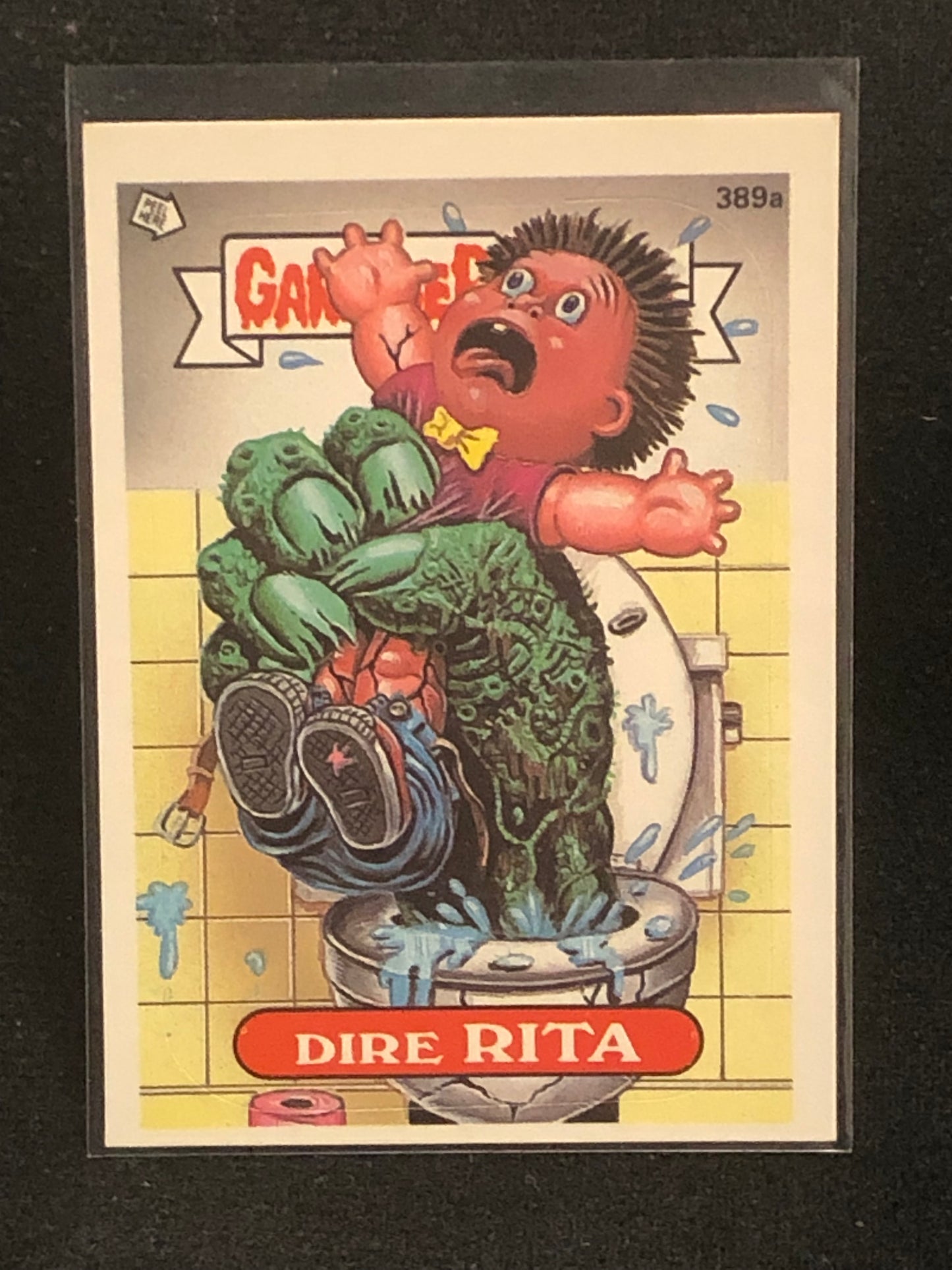 Garbage Pail Kids Original Series 10 (os10) 389a Dire Rita