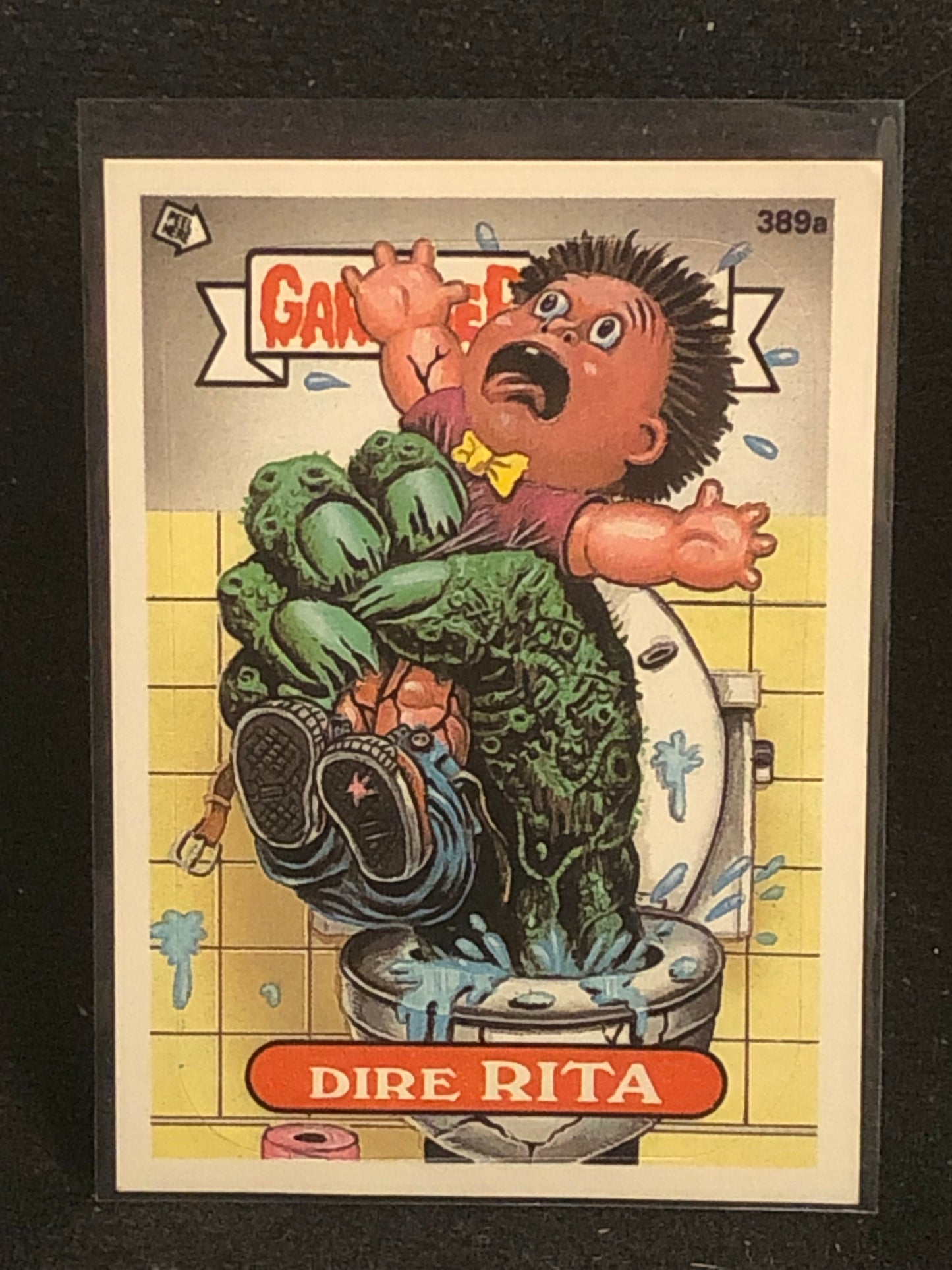 Garbage Pail Kids Original Series 10 (os10) 389a Dire Rita