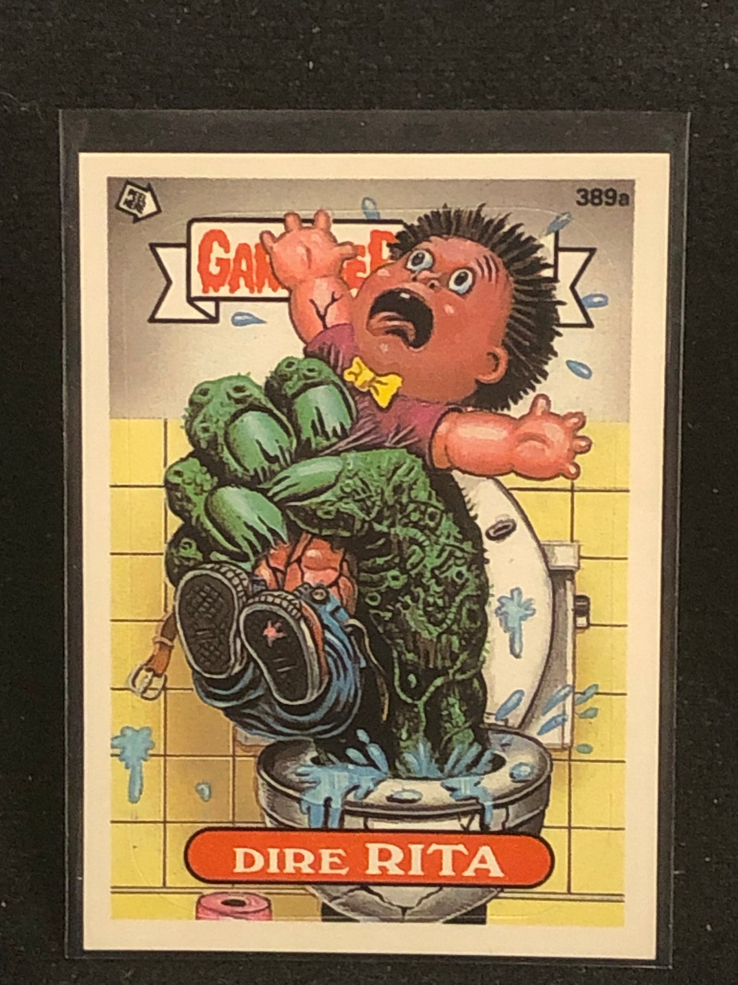 Garbage Pail Kids Original Series 10 (os10) 389a Dire Rita